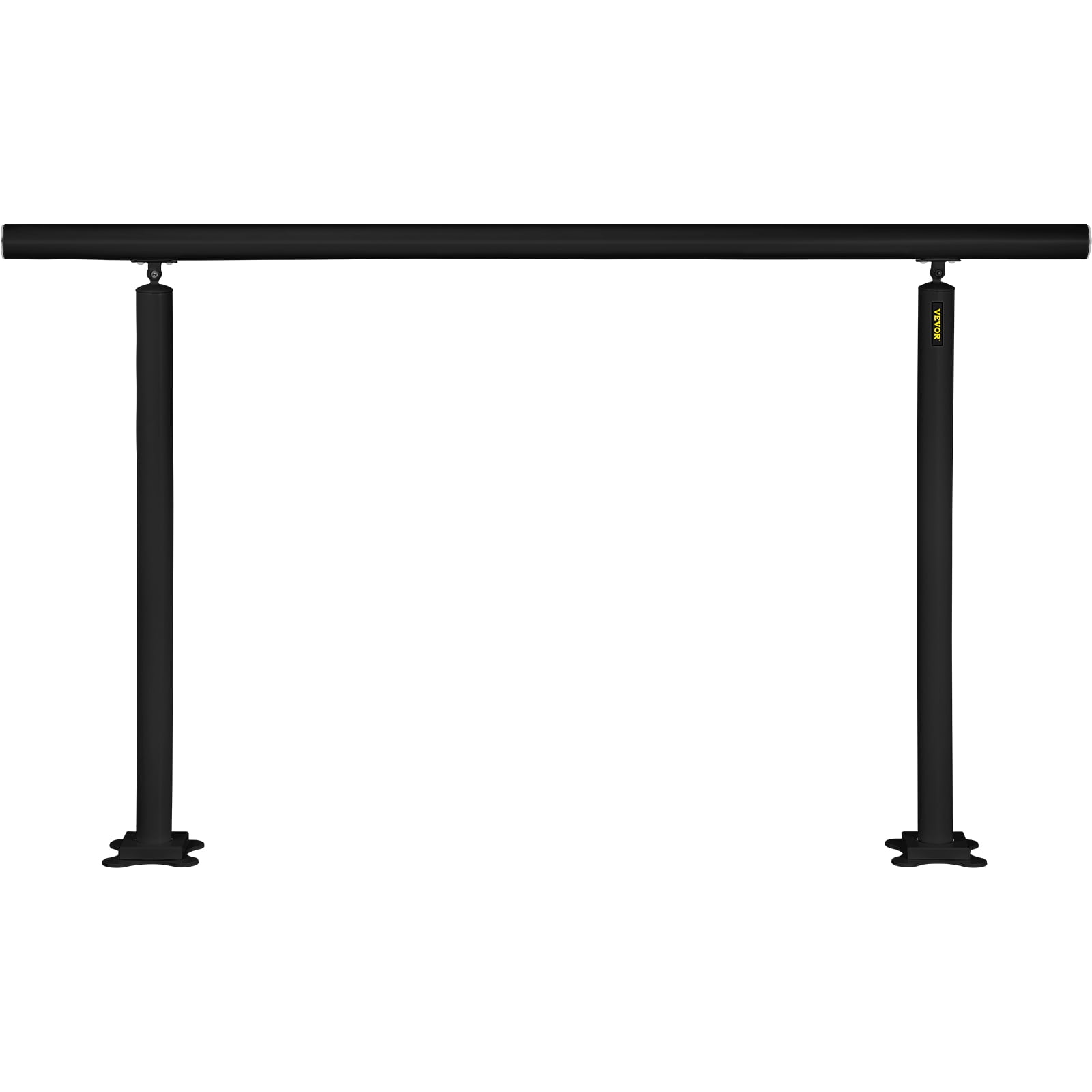 VEVOR Stair Railing Kit, 5 ft Handrails for Outdoor 0-5 Steps, Adjustable Angle Black Aluminum Stair Handrail, Indoor & Outdoor Stairs for the Elderly - Image 6