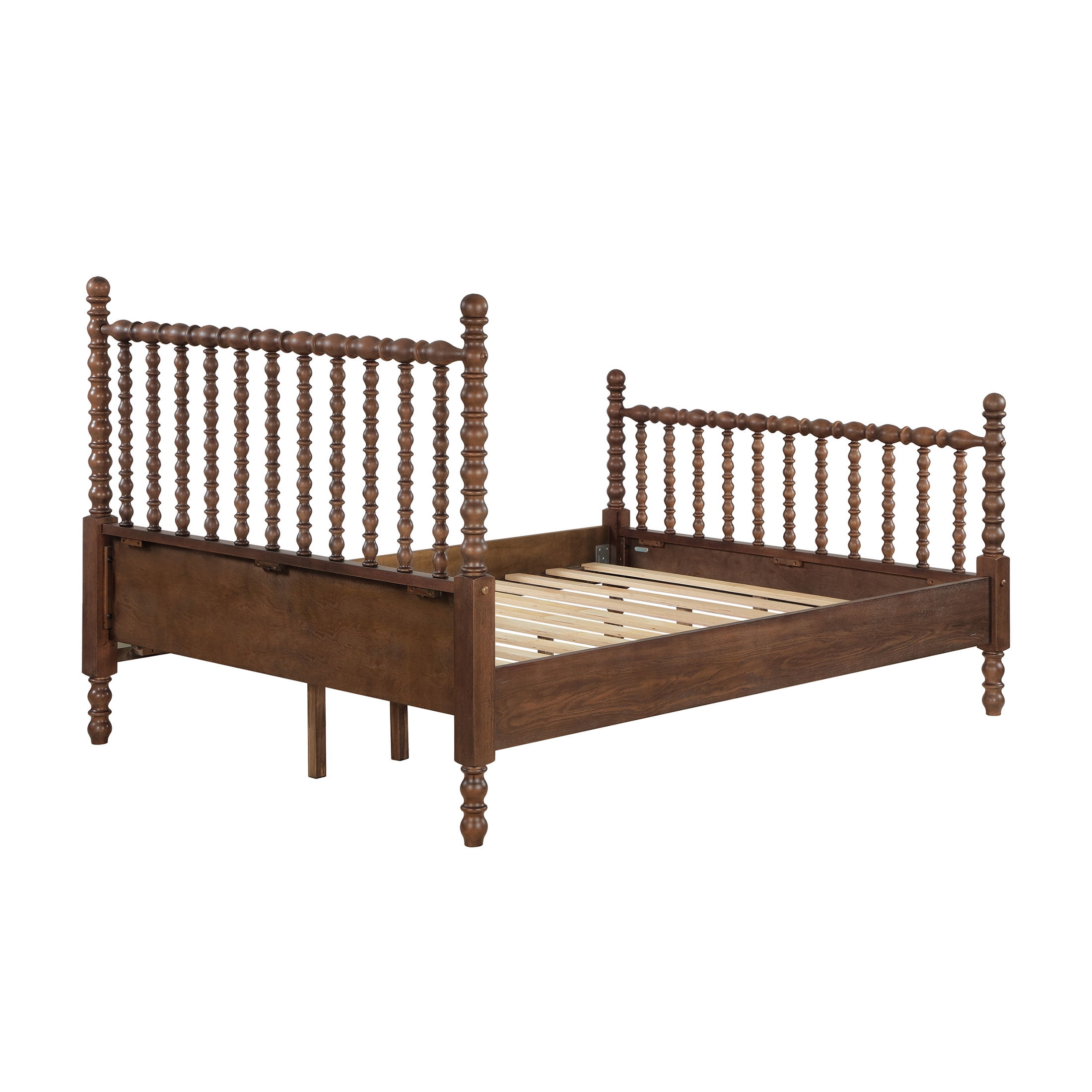Pioneer Woman Harper Queen-Size Spindle Bed, Homestead Brown - Image 9