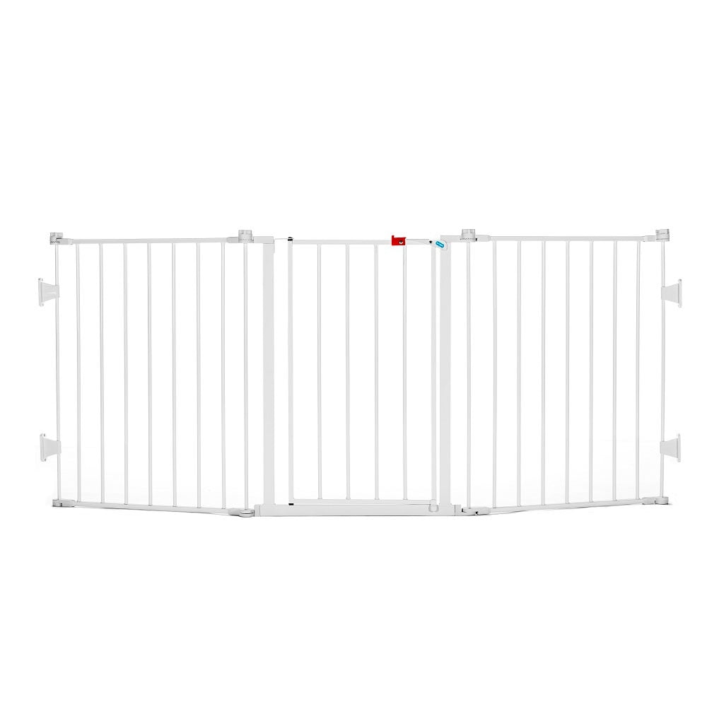 Regalo 76 Inch Super Wide Baby Gate, 3-Panel Baby Safety Gate, Configurable, Age Group 6 to 24 Months - Image 4
