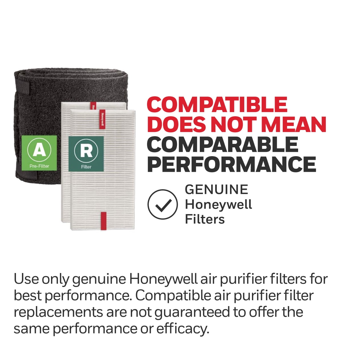 Honeywell Air Purifier Replacement Filter, HRF-ARVP200, HEPA Filter, Value Pack - Image 4