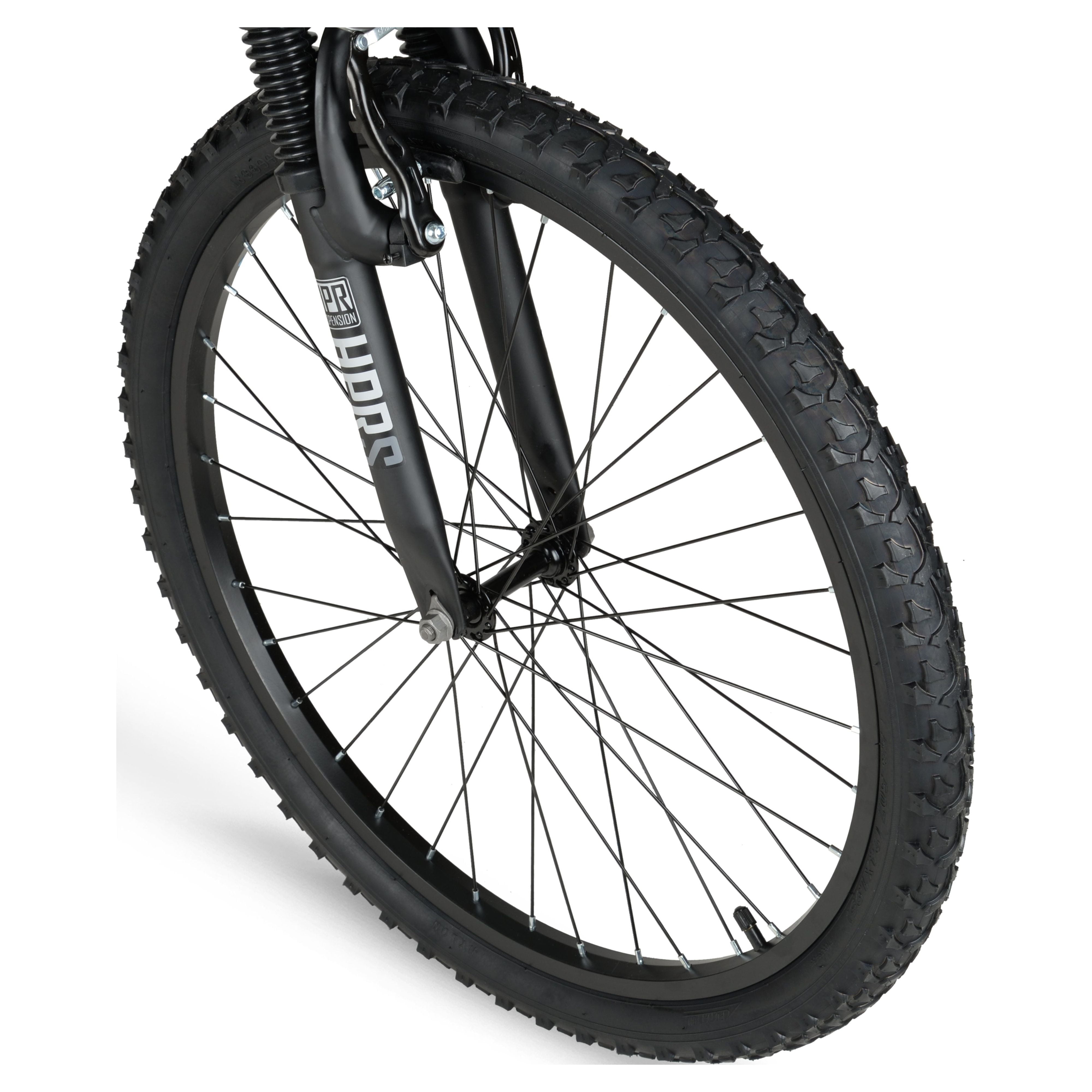 24" Hyper Bicycles Havoc Mountain Bike, Youth/Adult, Recommended Ages 10-14 Years Old, Black - Image 4