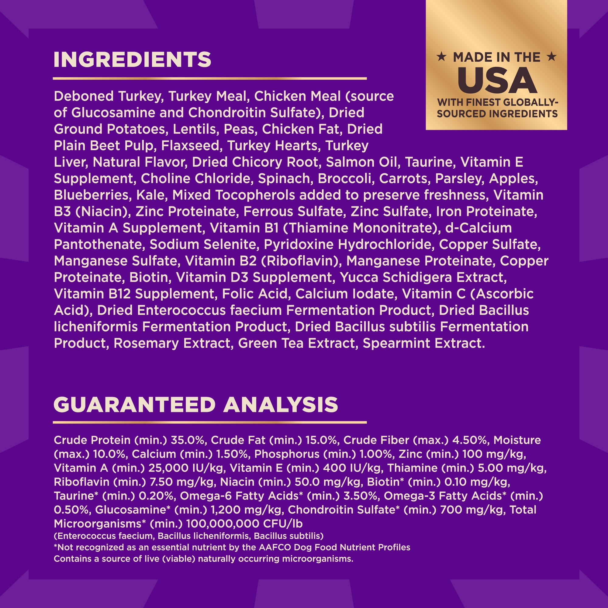 Wellness CORE+ Dry Dog Food with Freeze Dried Pieces, Grain Free, High Protein, Natural, Original Turkey & Chicken Recipe, (20-Pound Bag) - Image 5