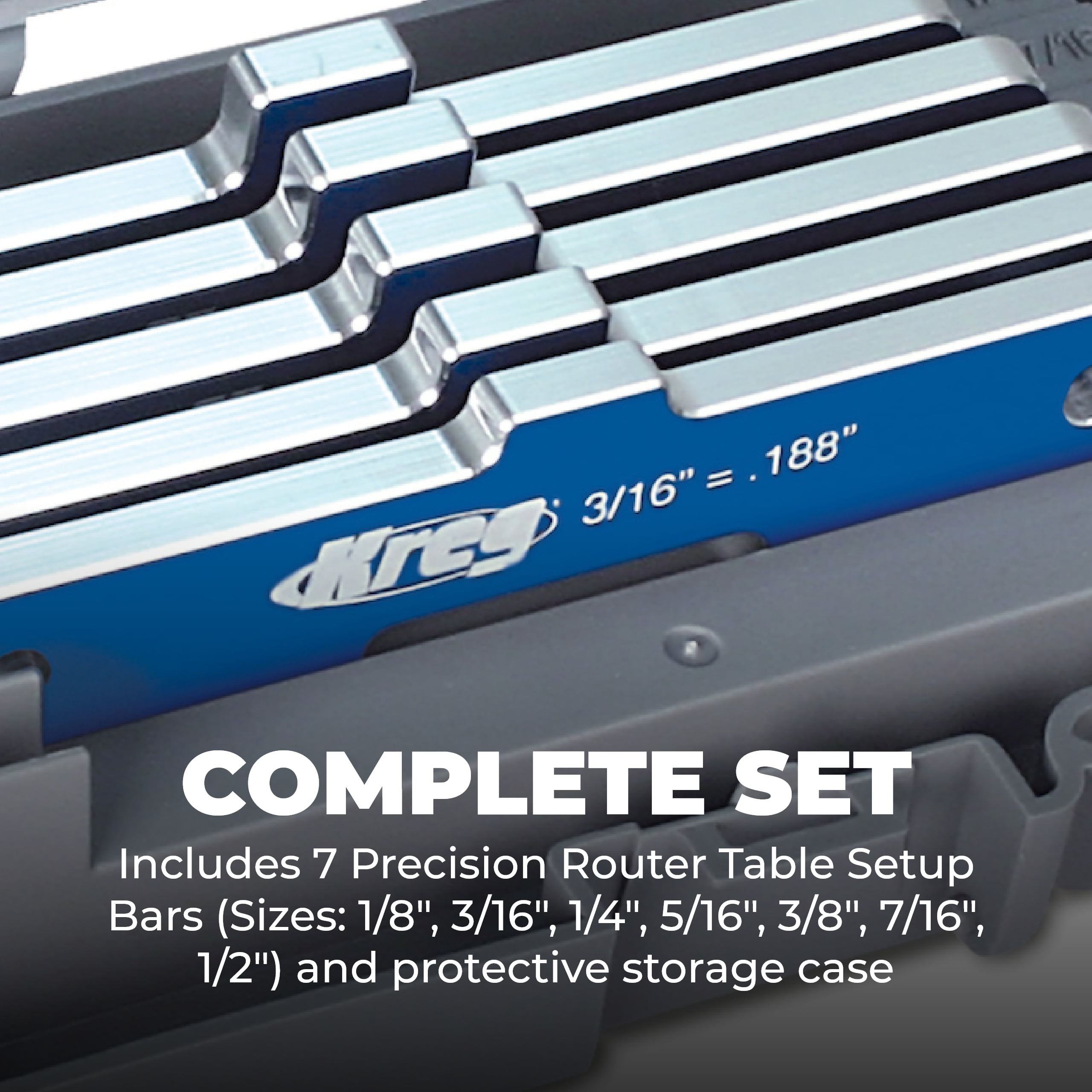 Precision Router Table Setup Bars - Set of 7 - Image 5