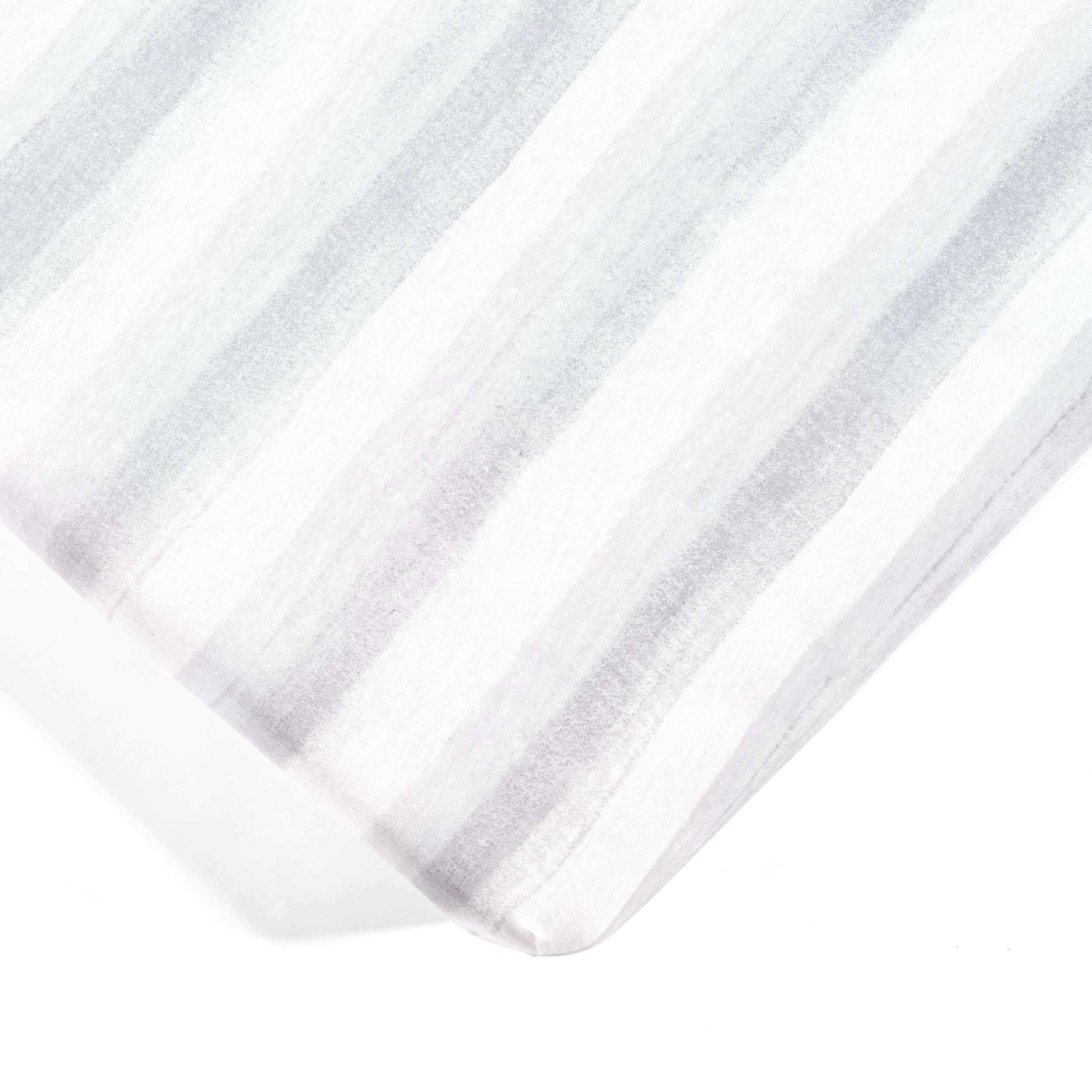 Lush Decor 100% Organic Cotton Jersey Jungle Adventure Organic Cotton Fitted Crib Sheet Gray 2Pk 28x52x9 - Image 2