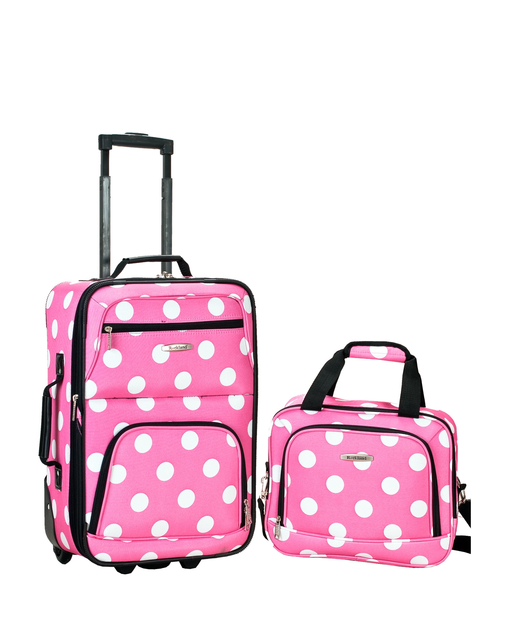 Rockland Luggage Rio SoftSide 2-Piece Carry-On Luggage Set - Image 4