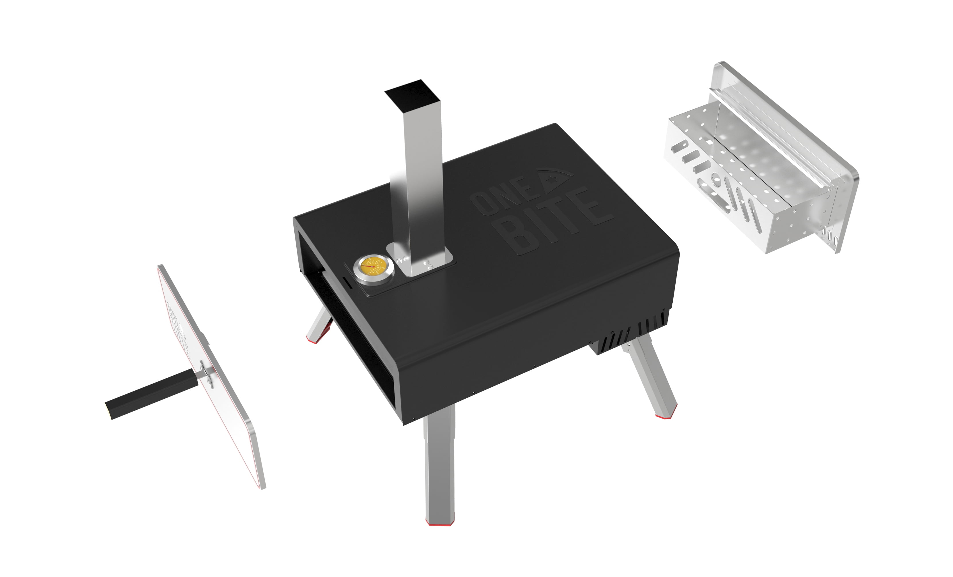 One Bite Charcoal Wood Pizza Oven - Image 8