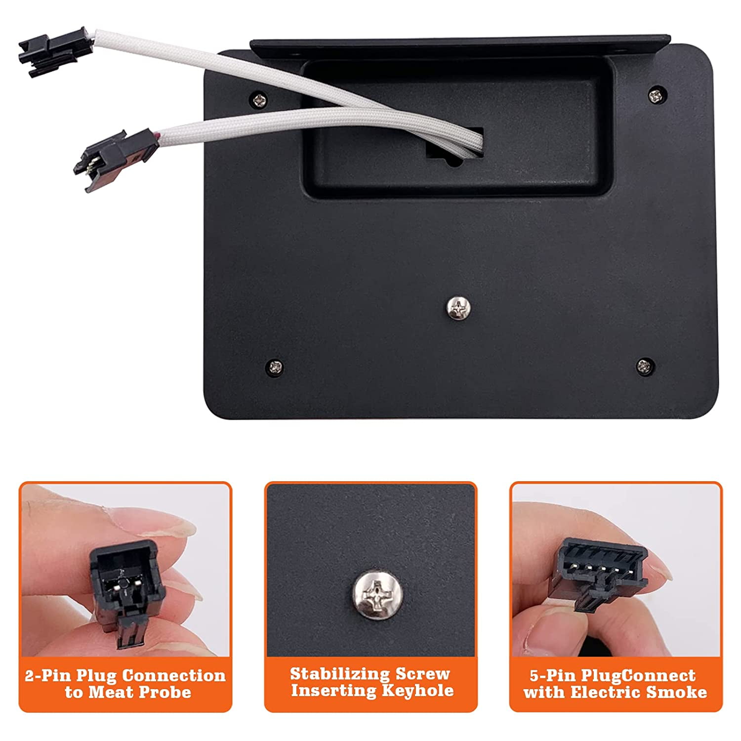 YAOAWE 9907100001 Control Panel Replacement for Masterbuilt, Digital Controller Fit for Masterbuilt 20070311, 20070411, 20072614 Electric Smoker - Image 4