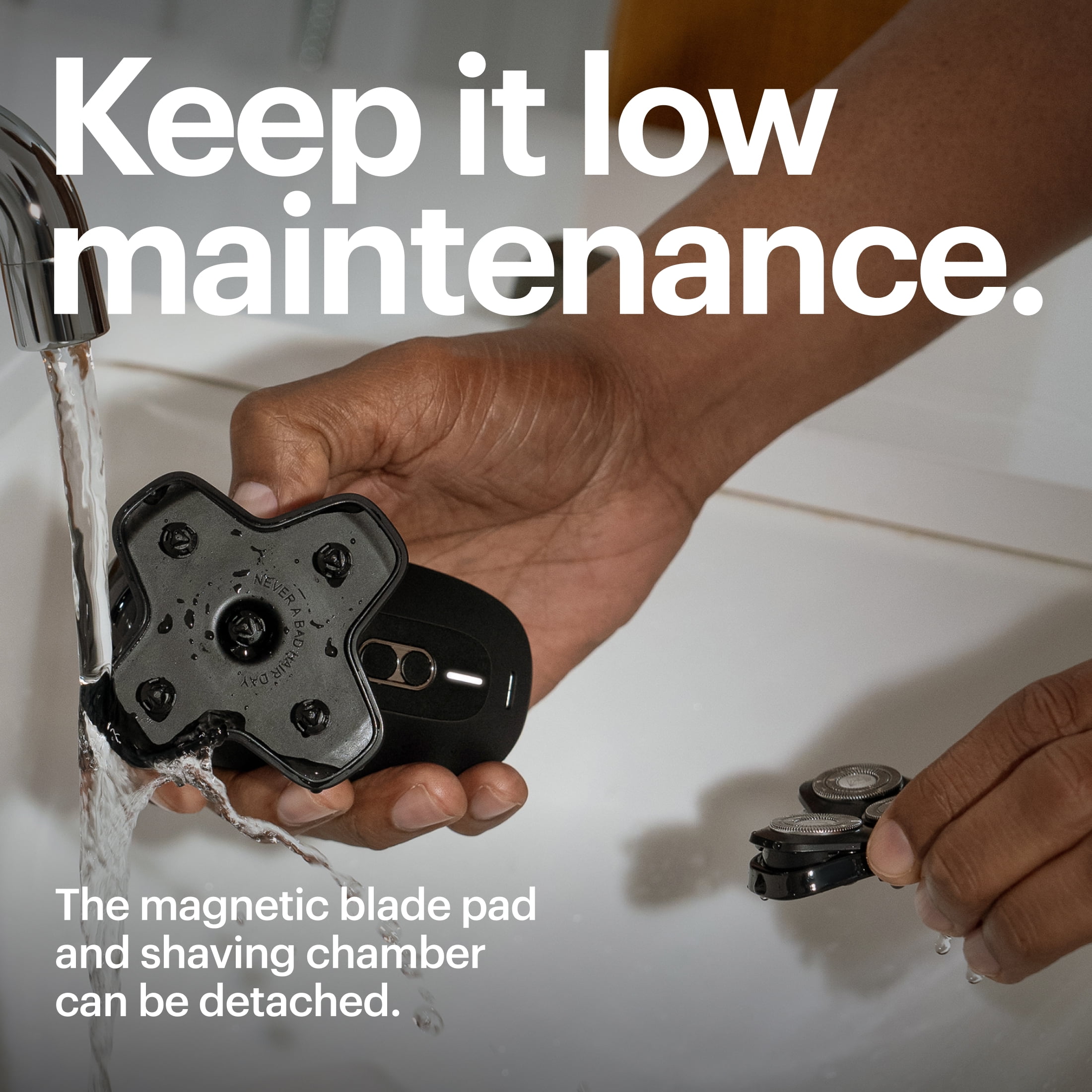 MANSCAPED® The Dome Shaver™ Pro Precision Pack, Men's Electric Head Shaver, Wet/Dry Cordless Bald Trimmer with Power Shave Gel - Image 3