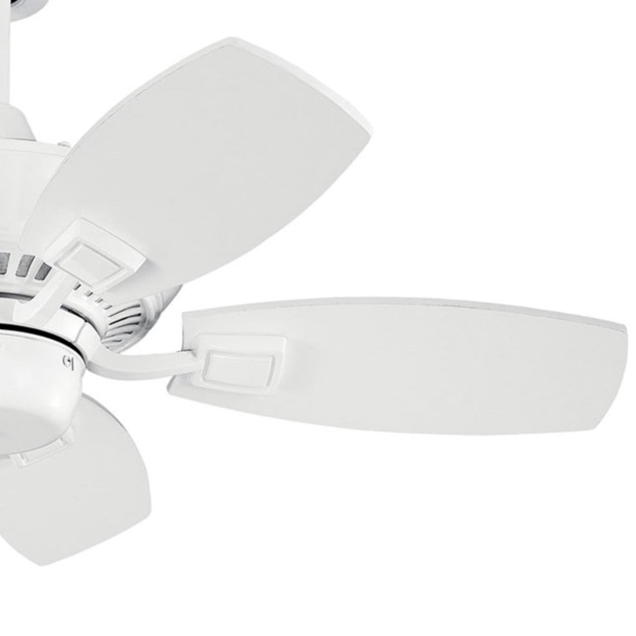 Ceiling Fan With Traditional Inspirations 15 Inches Tall By 30 Inches Wide-White Finish Kichler Lighting 300103Wh - Image 7