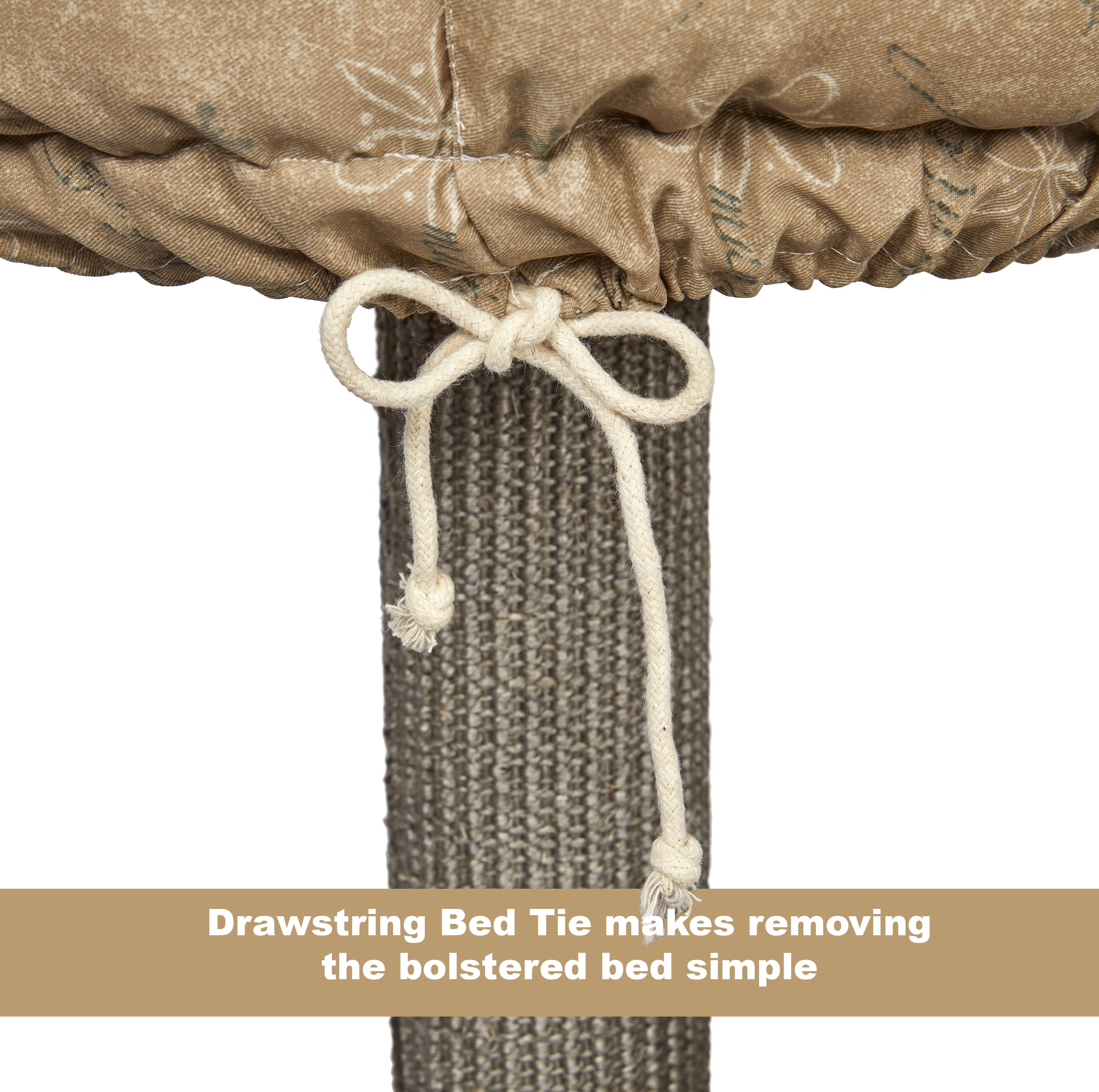 35-Inch Feline Nuvo "Cove" Fashionable Cat Tree & Cat Condo with Removable Lounging Cat Bed - Image 6