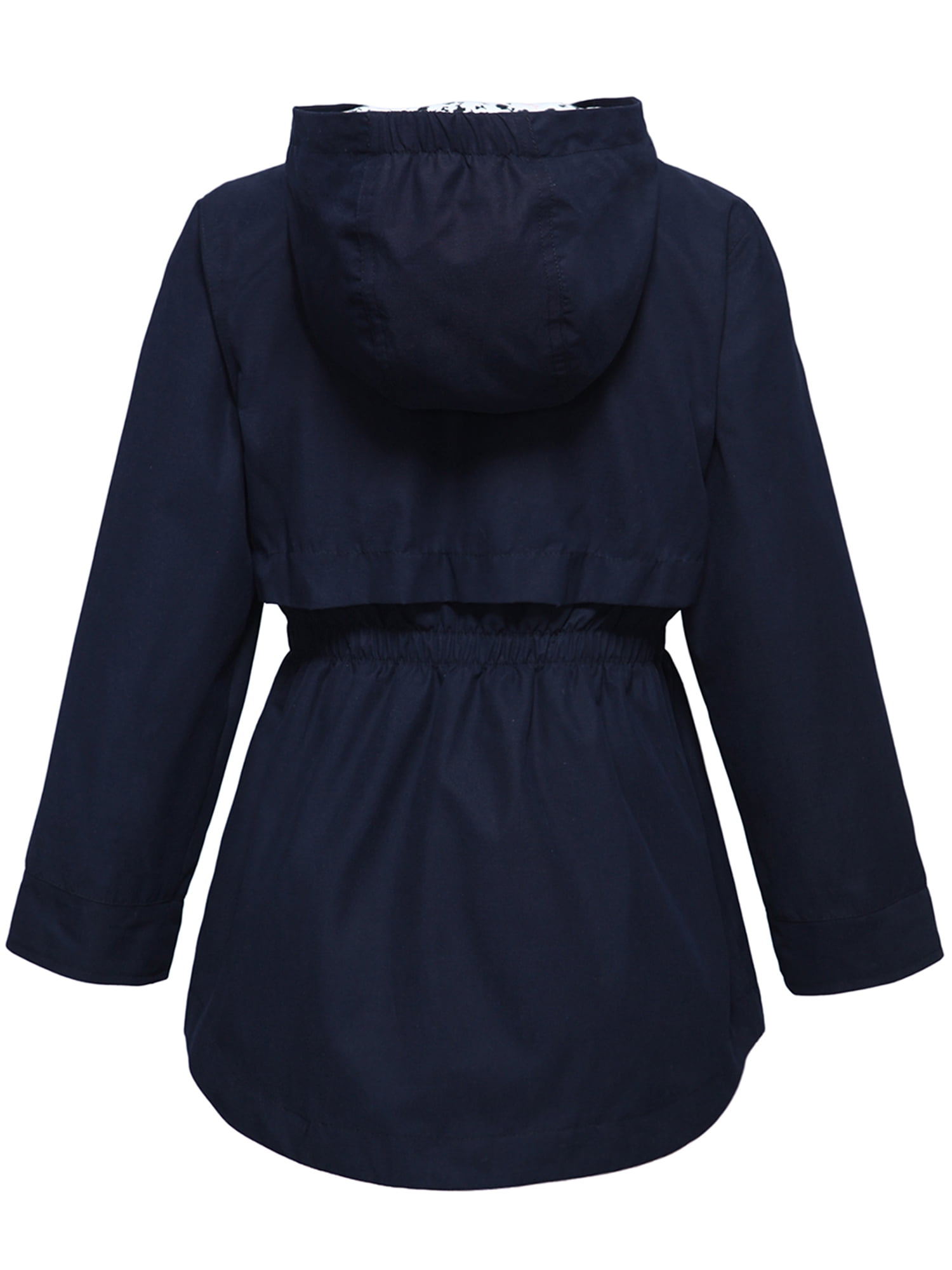 Rokka&Rolla Girls' Light Rain Jacket Trench Coat, Sizes 4-16 - Image 7