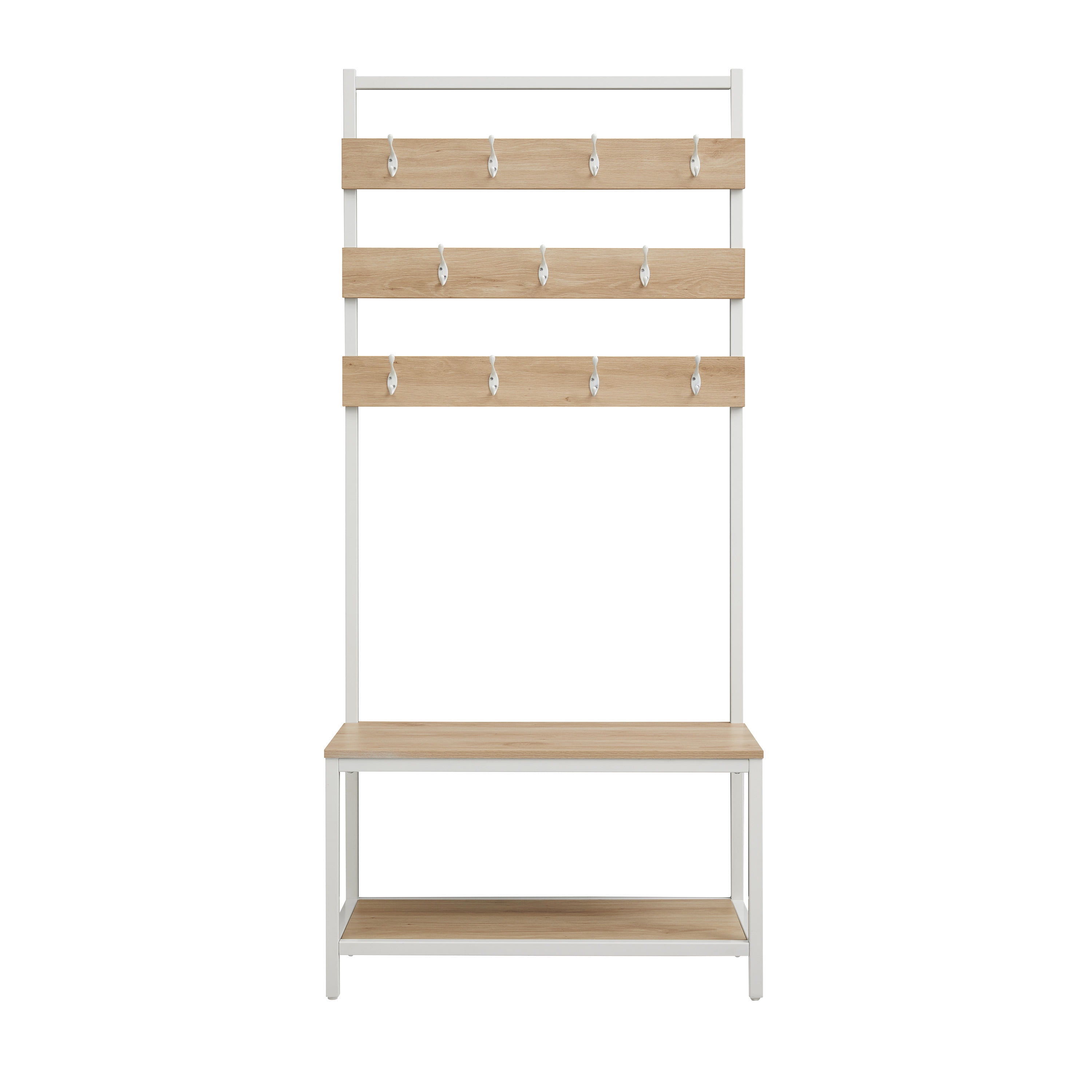 Linon Haring Hall Tree, White - Image 10