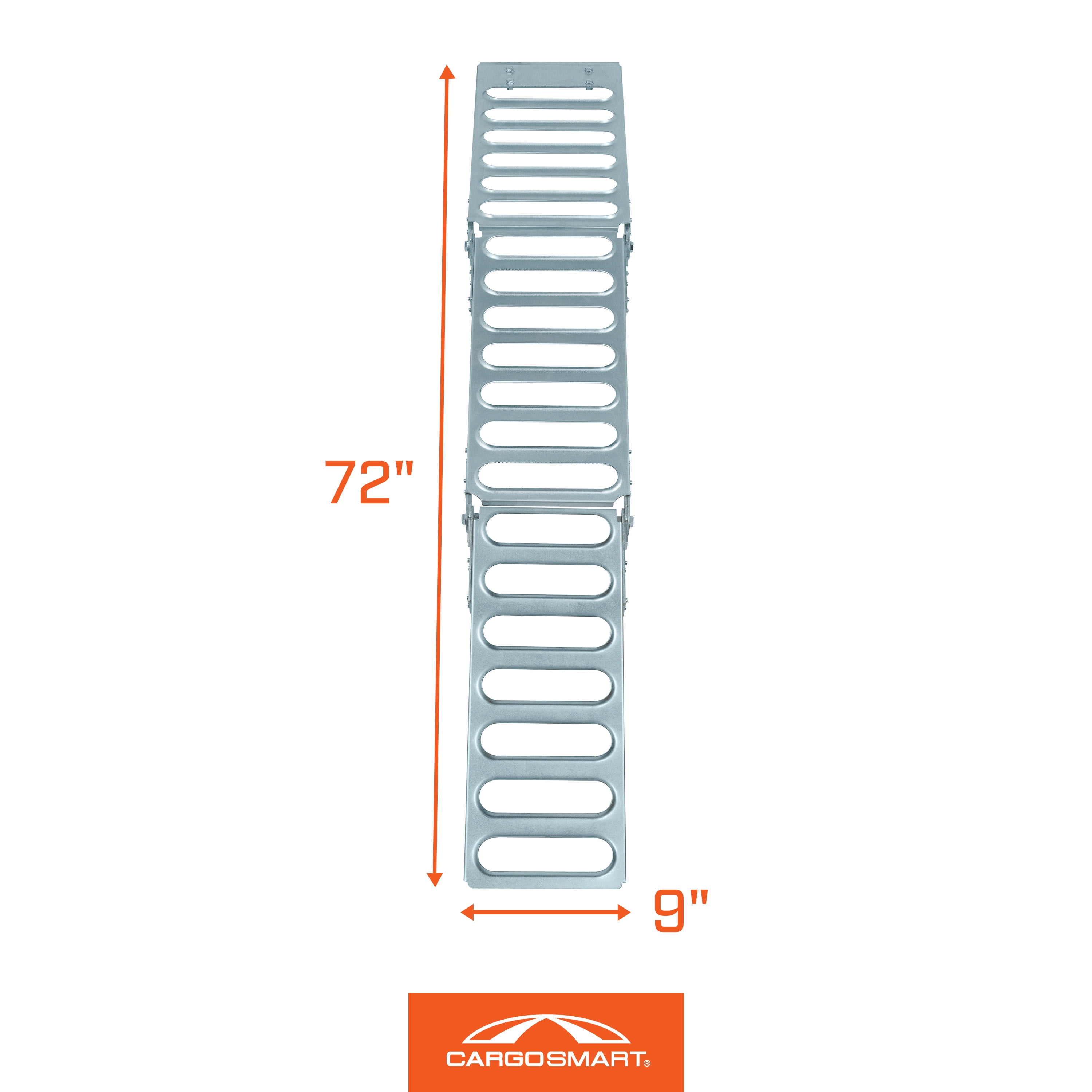 CargoSmart Steel Tri-Fold Loading Ramp 9in x 72in 500 lb Capacity - Image 3