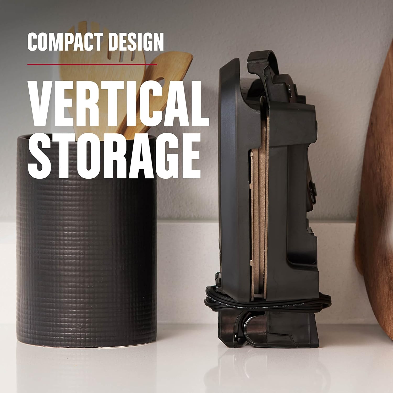 George Foreman GRES060BZ Contact Submersible? Grill, NEW Dishwasher Safe, Wash the Entire Grill, Easy-to-Clean Nonstick, Black/Bronze - Image 6