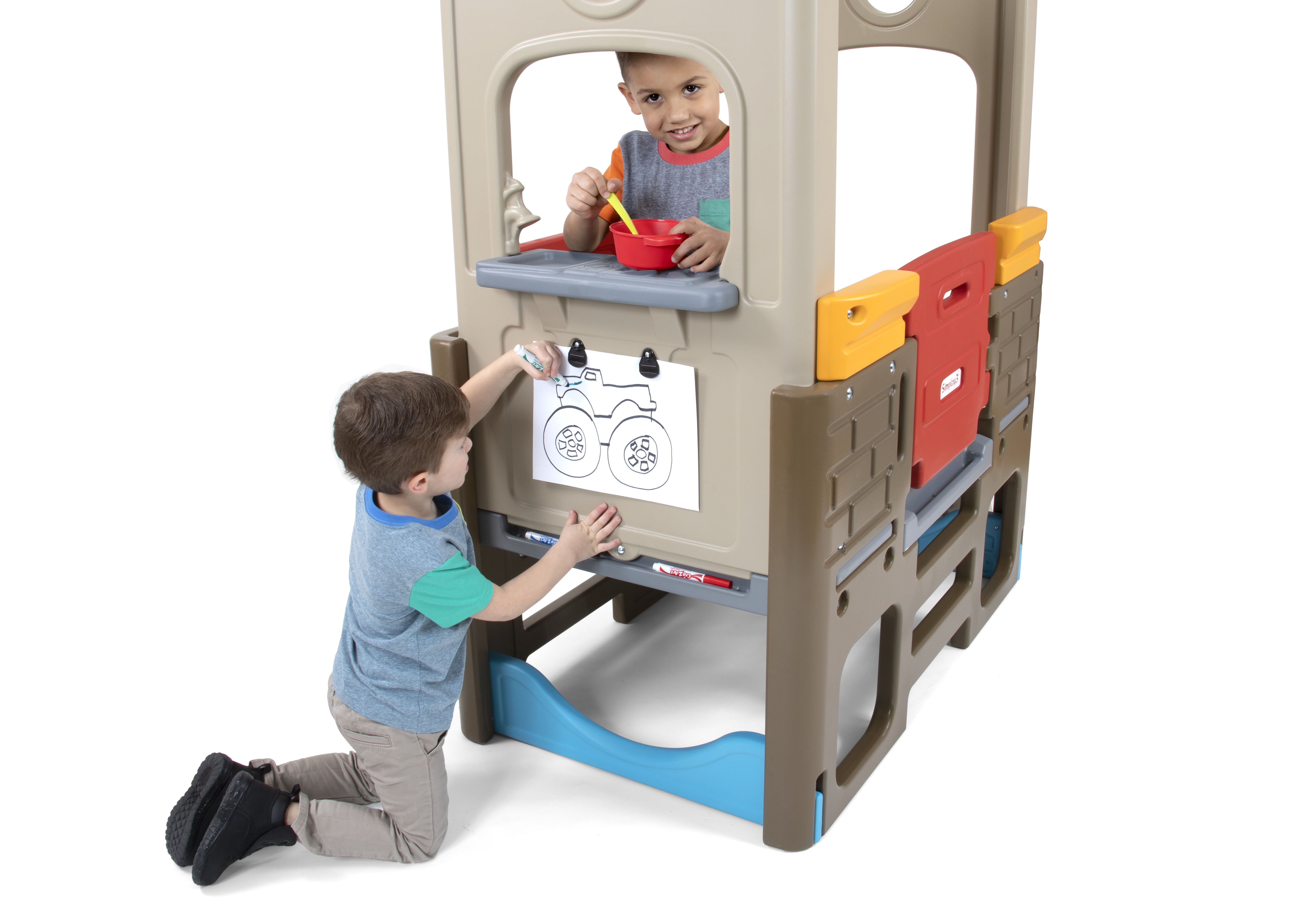 Simplay3 Young Explorers Indoor/ Outdoor Discovery Playhouse - Image 4