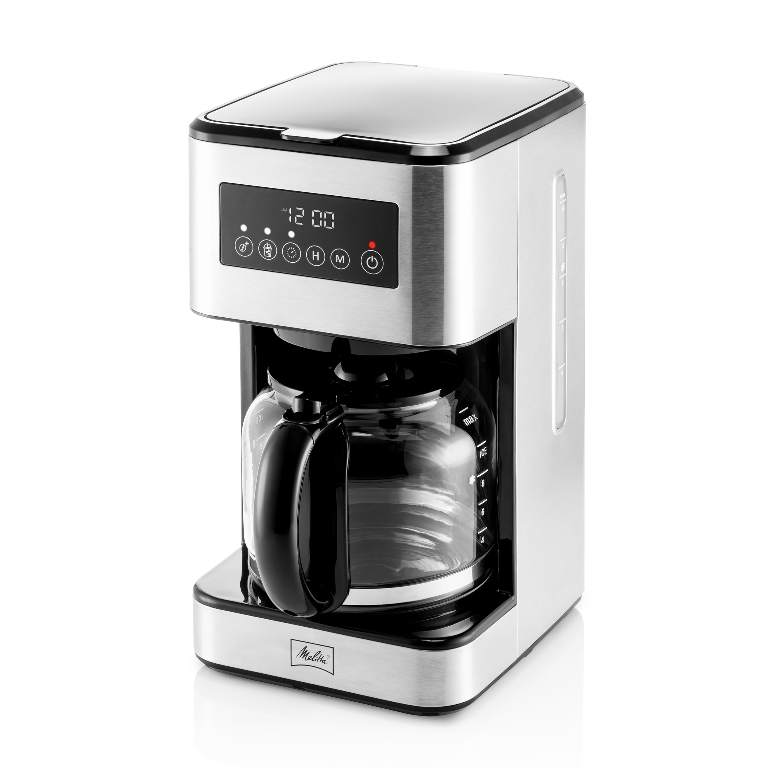 Melitta® Aroma Tocco™ Plus 12-cup Hot and Iced Drip Coffee Maker with Glass Carafe and Touch Control Display - Image 8
