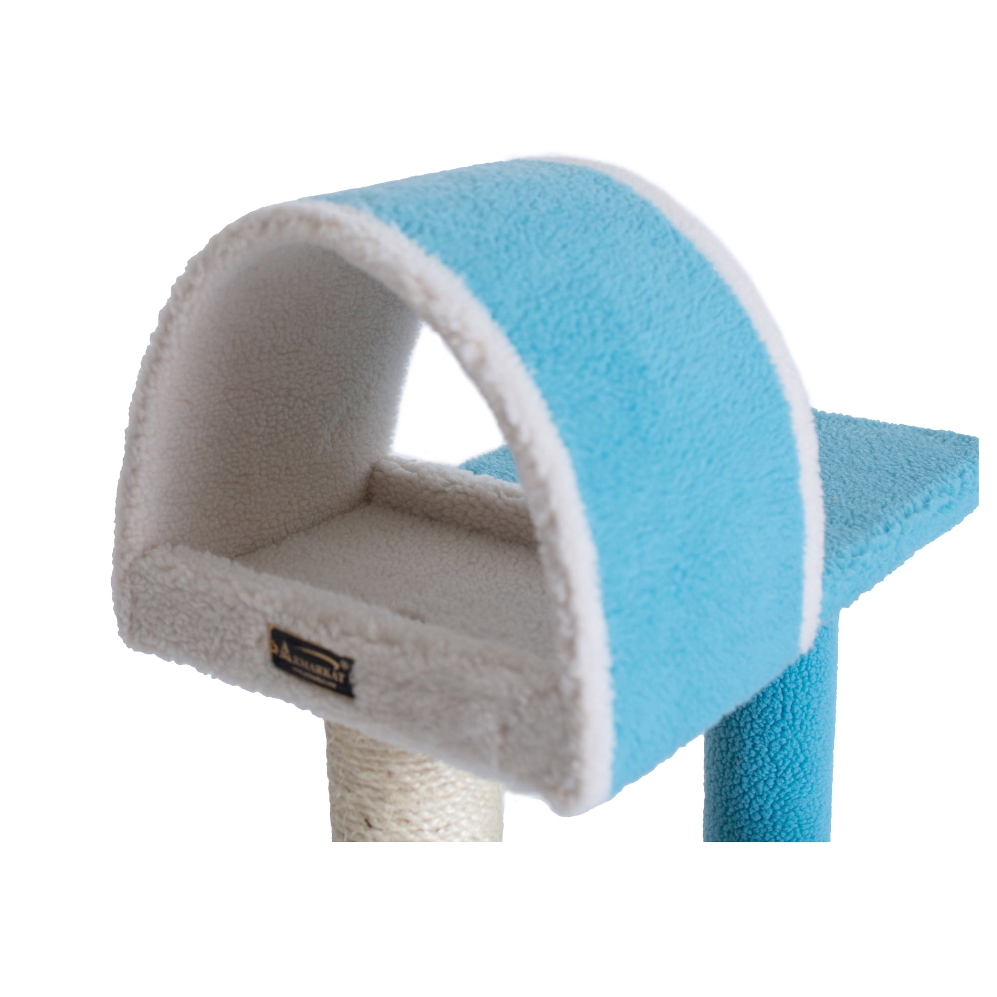 Armarkat Classic real wood Cat Tree Model B3803, 38 inch Sky Blue - Image 10