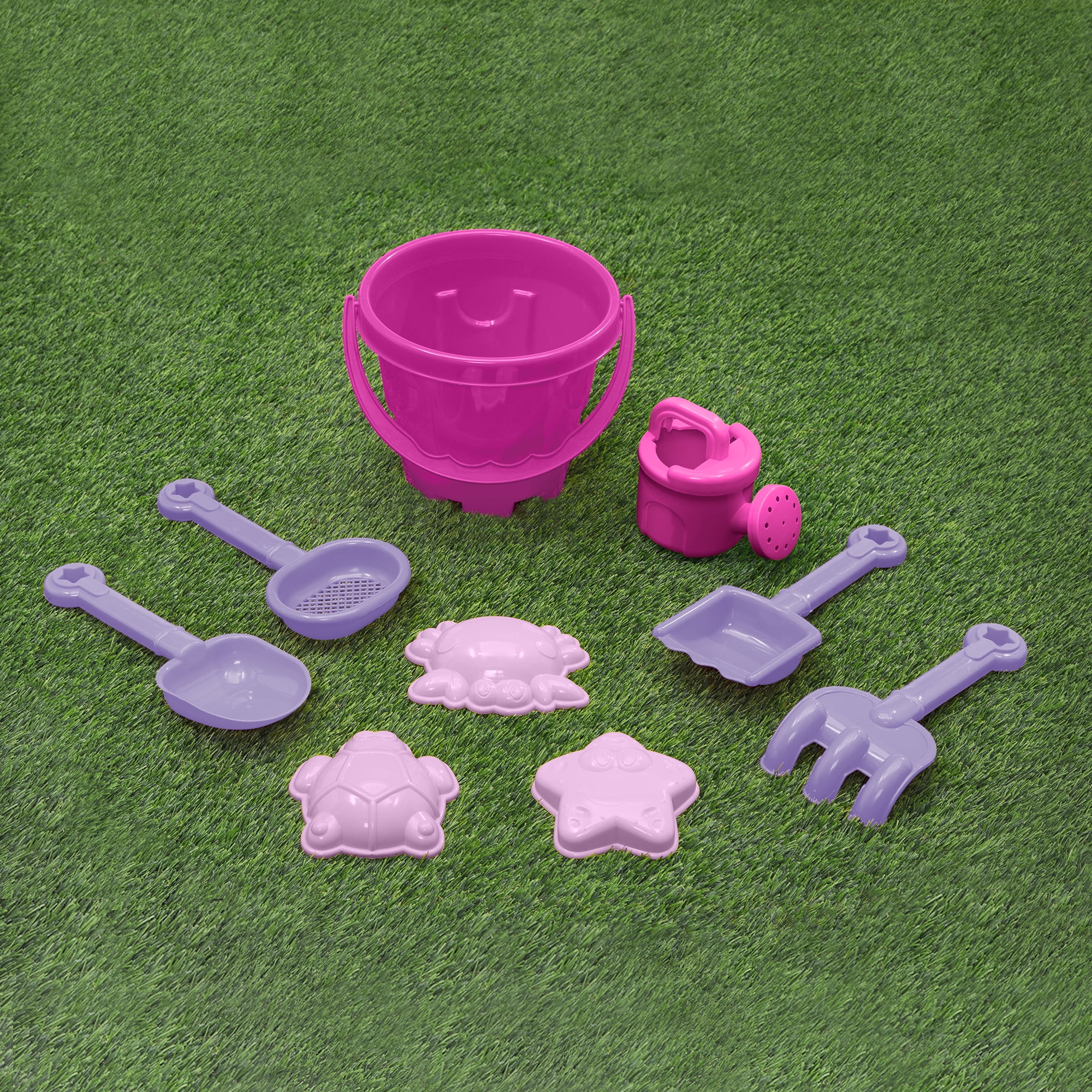 Disney Minnie Mouse Water Table by Delta Children - 3-Tier Water Table with 11-Piece Toy Set, Pink - Image 11