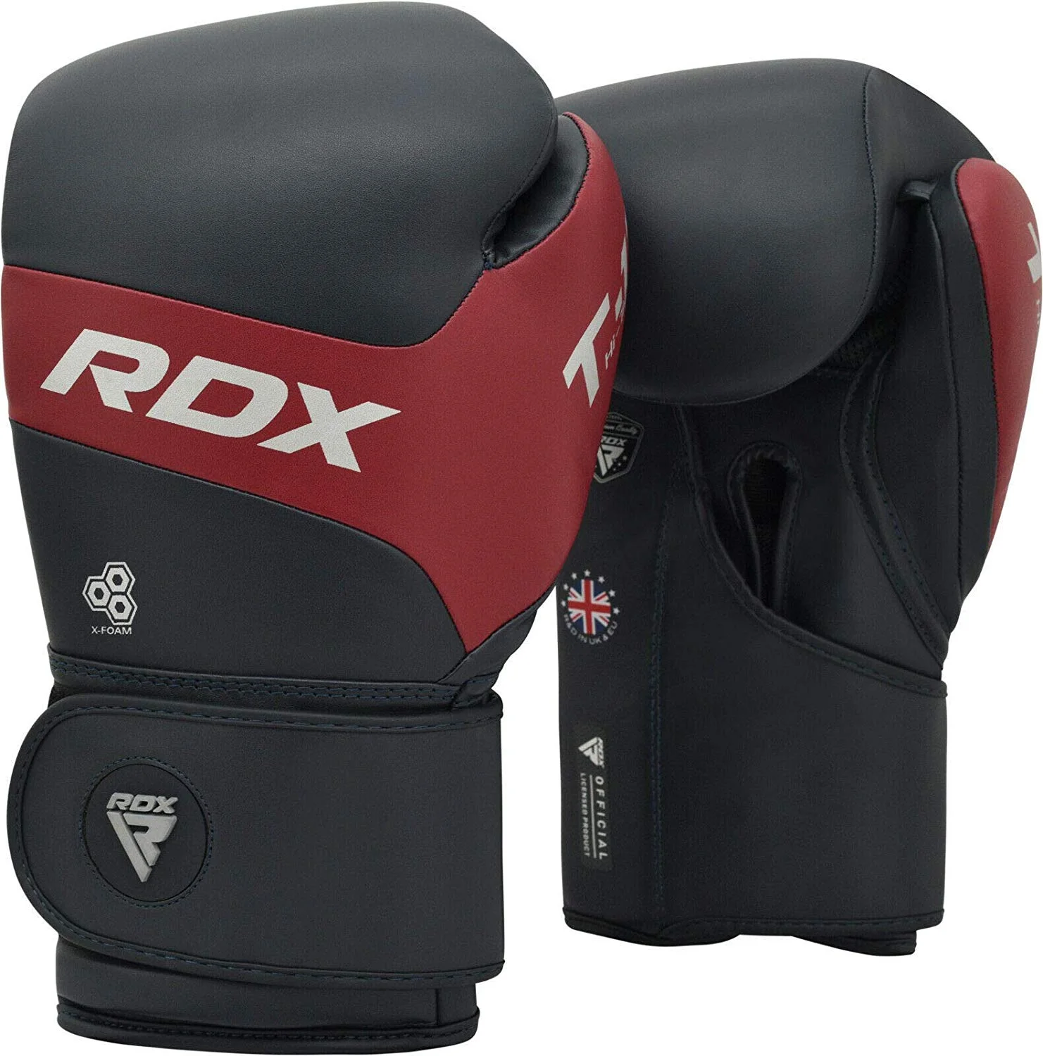 RDX Focus Pads and Boxing Gloves Set | Hook & Jab Target Mitts with Punching Gloves | Great for Muay Thai, Kickboxing, Martial Arts, Karate, Boxercise, Punching, MMA Training | Padded Strike Shield - Image 3