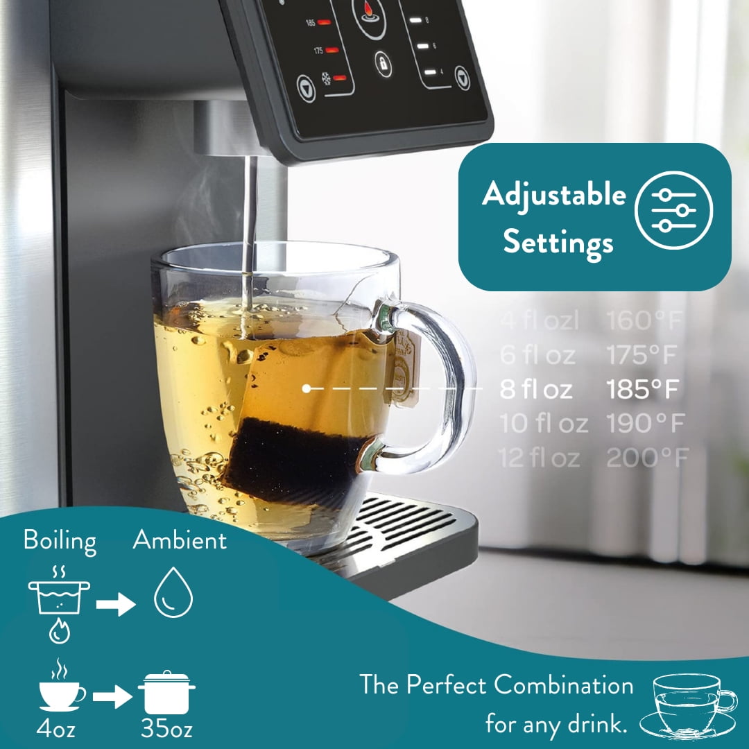 Aqua Optima Electric Kettle, Black with Temperature Control - Image 7