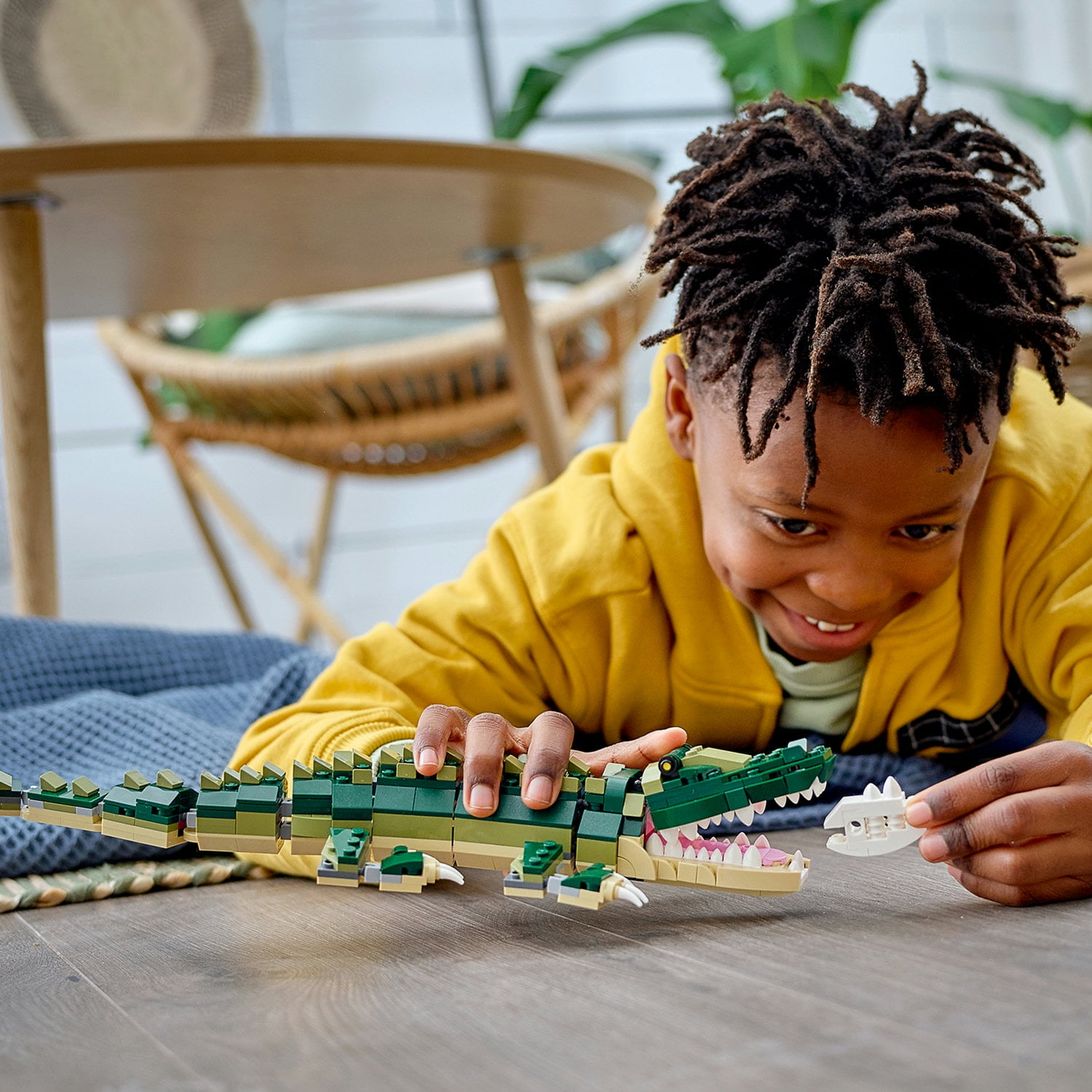 LEGO Creator 3in1 Crocodile 31121 Building Toy Featuring Wild Animal Toys for Kids (454 Pieces) - Image 6