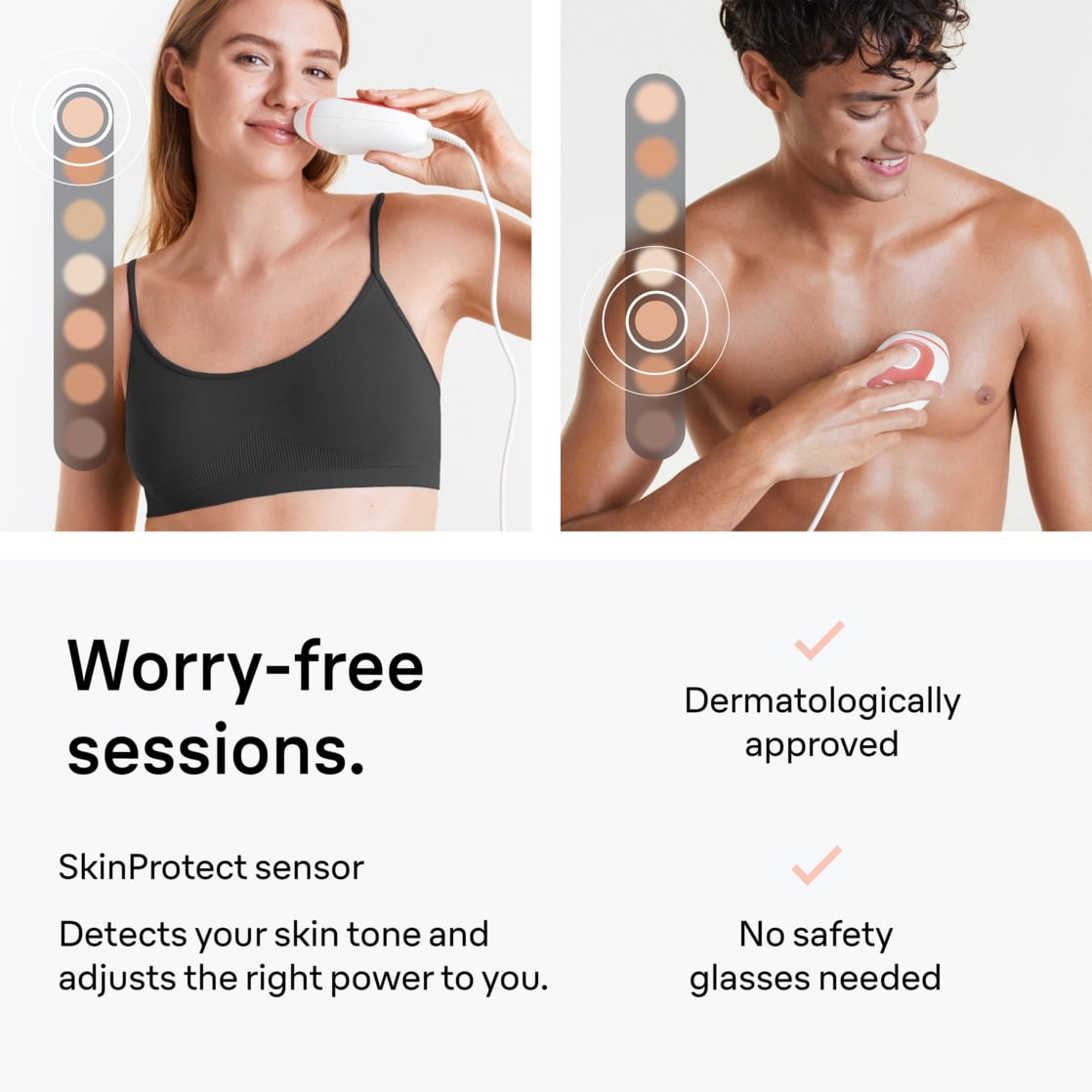 Braun IPL Silk-Expert Mini Laser Hair Removal at Home, Permanent Hair Reduction for Women and Men, Holidays Gifts with Pouch, Venus Razor, PL1014 - Image 7