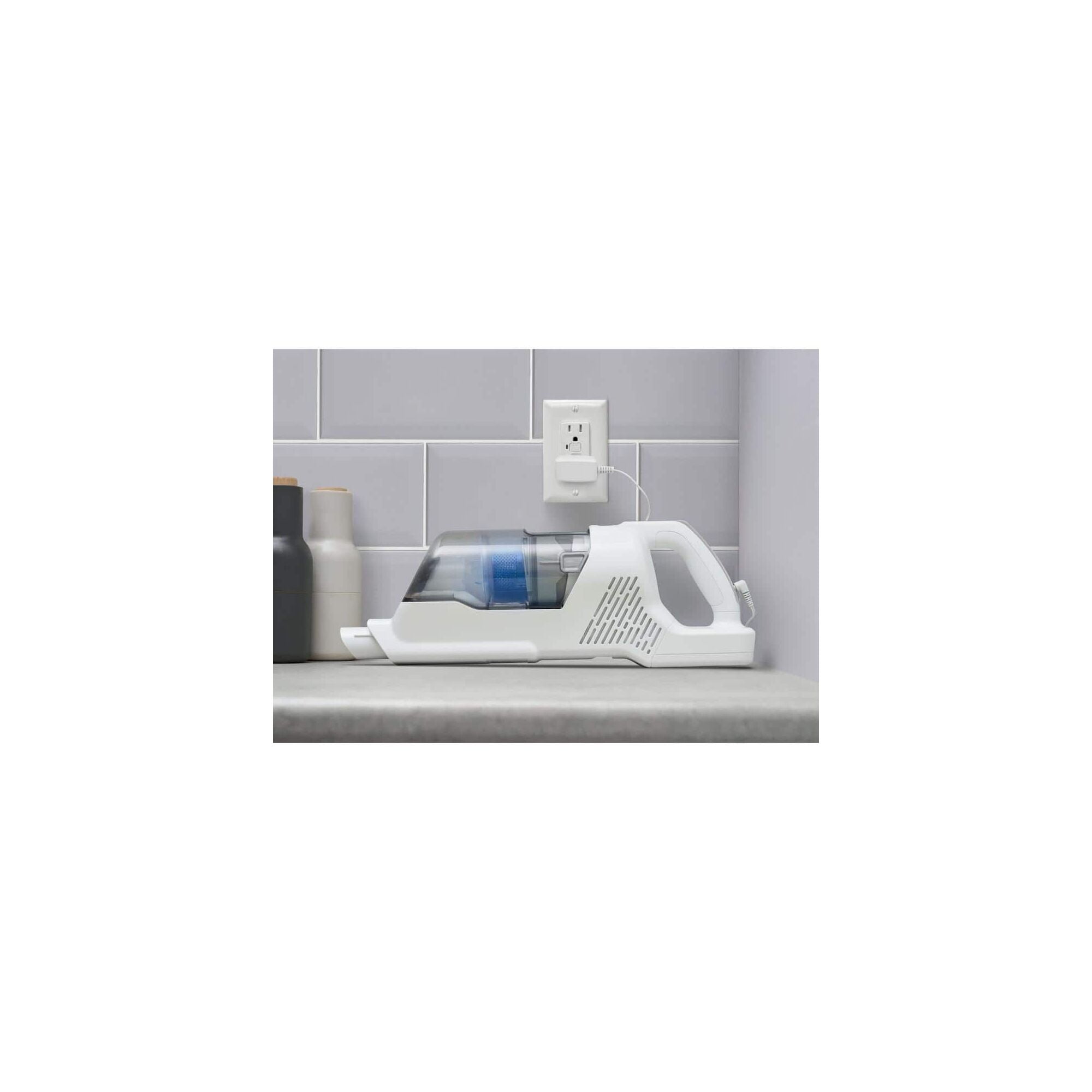 BLACK+DECKER POWERSERIES+ 16V MAX Cordless Stick Vacuum with LED Floor Lights, Lightweight, Multi-Surface, White, BHFEA420J - Image 27