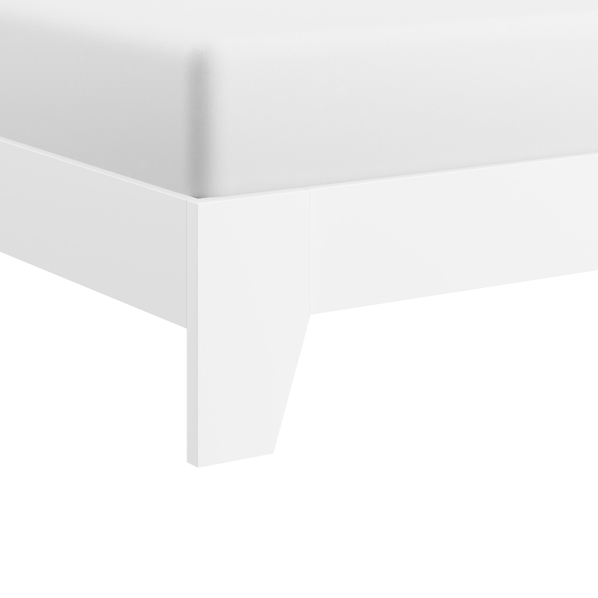 Hillsdale Casey Twin Wood Platform Bed, White - Image 15