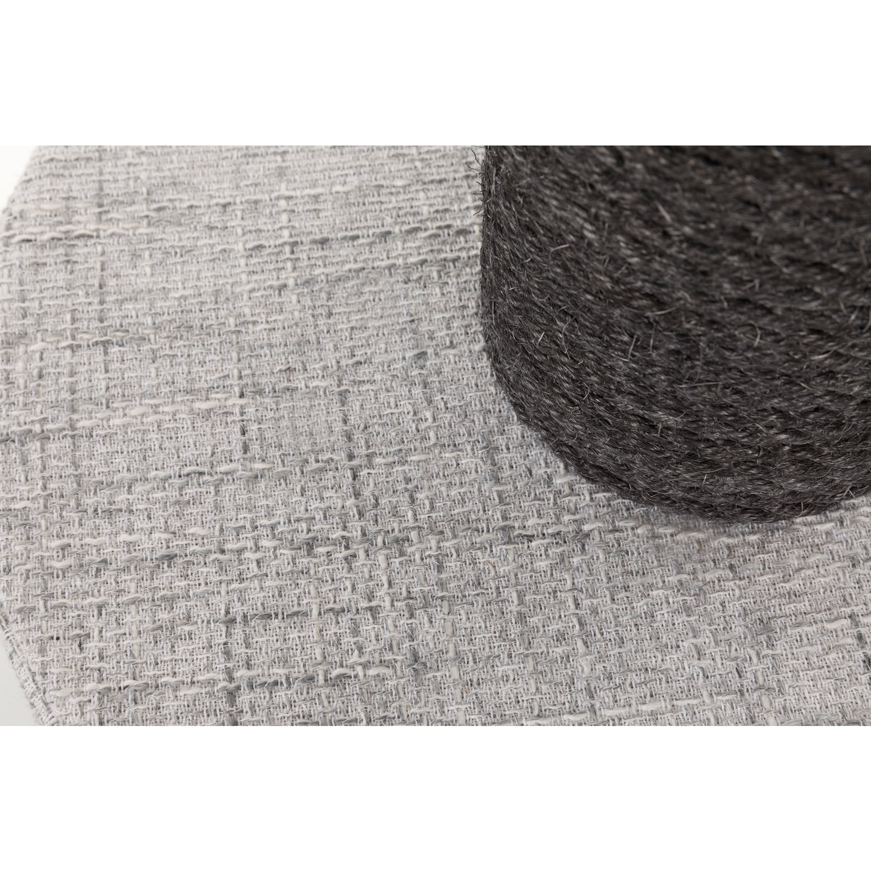 TRIXIE Fonda XXL Sisal & Plush 2-Level 39" Cat Tree with Scratching Post & Condo, Gray - Image 8