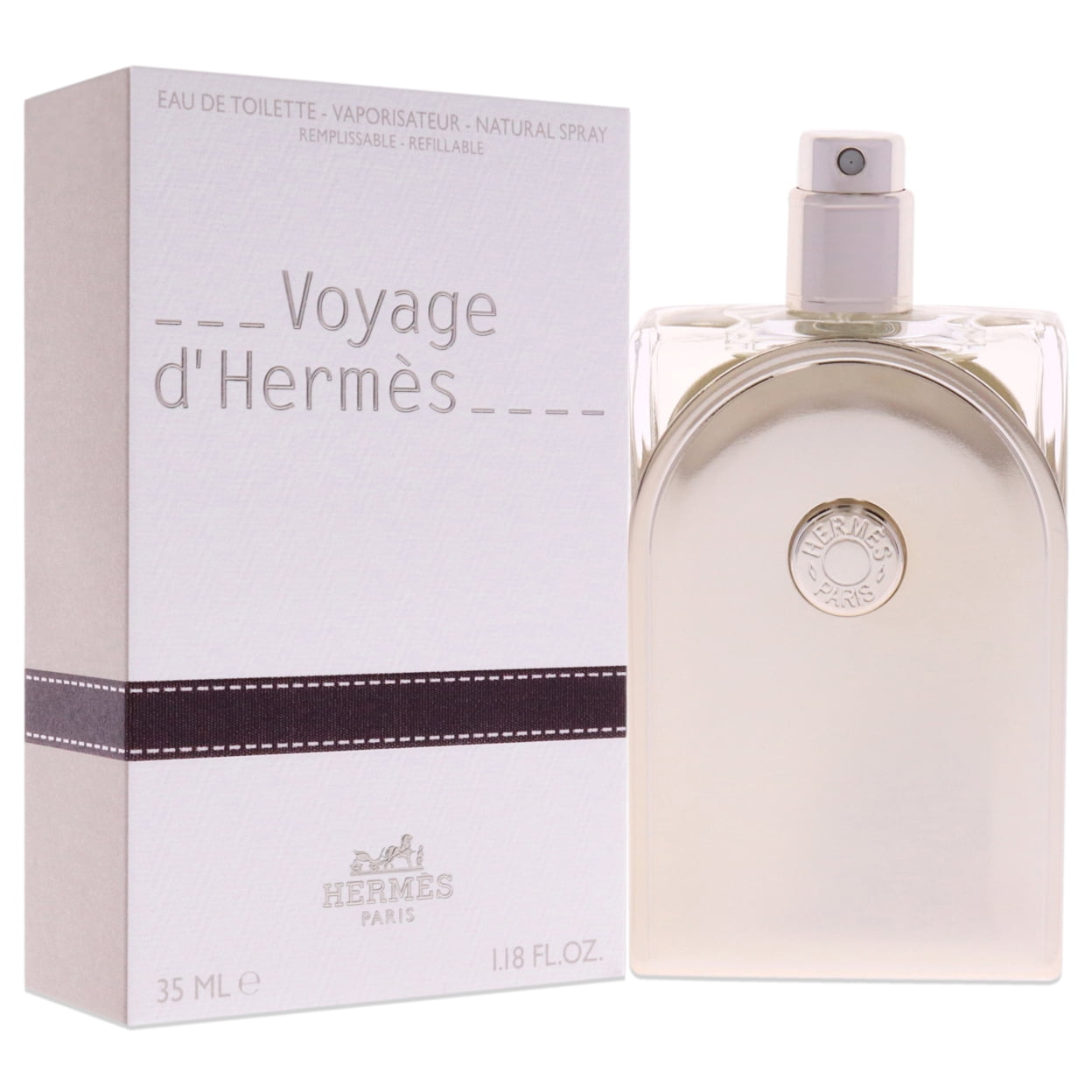 Voyage DHermes by Hermes for Unisex - 1.18 oz EDT Spray (Refillable) - Image 4