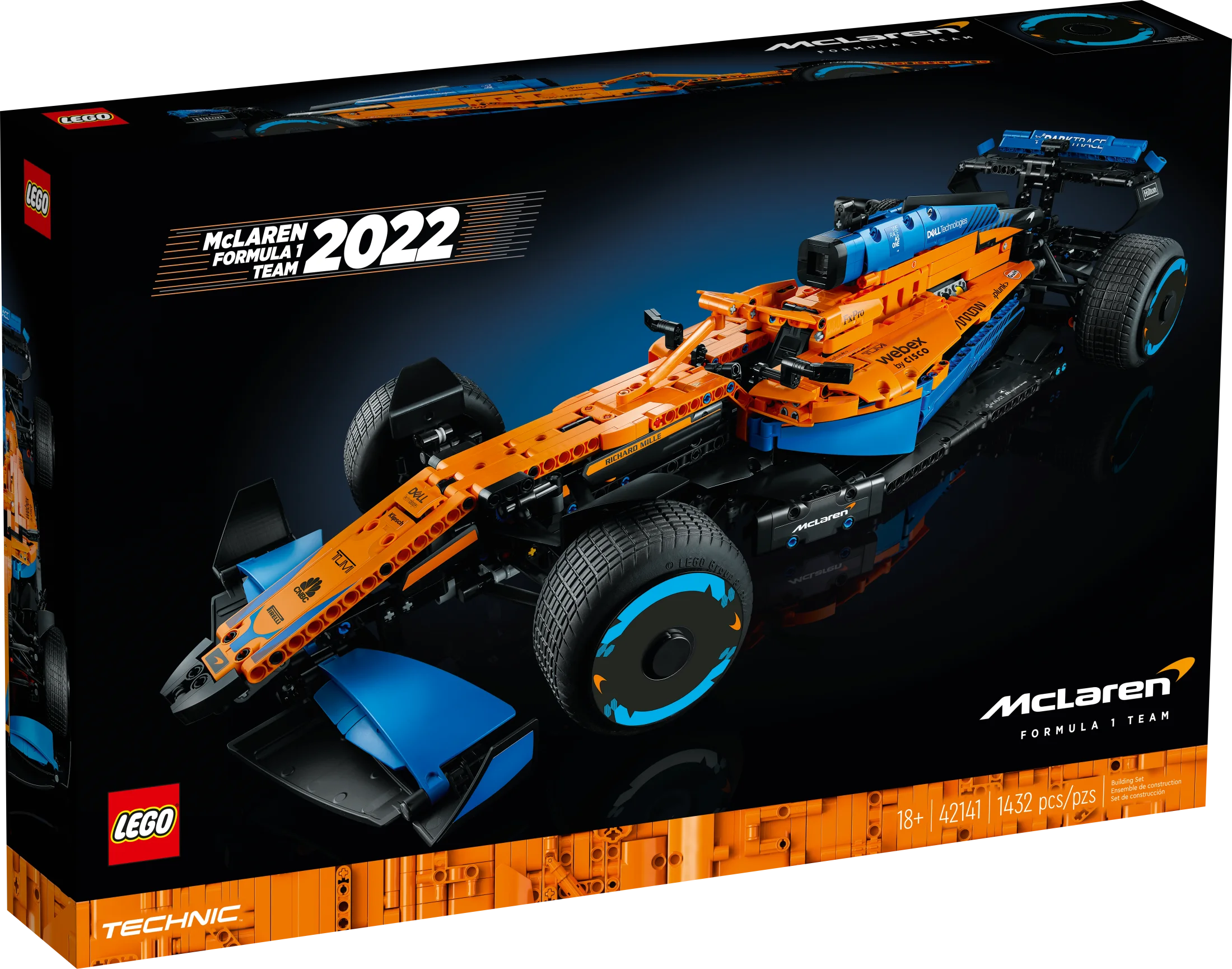 LEGO Technic McLaren Formula 1 Race Car Model Kit, F1 Birthday Gift Idea for Adults, 42141 - Image 3