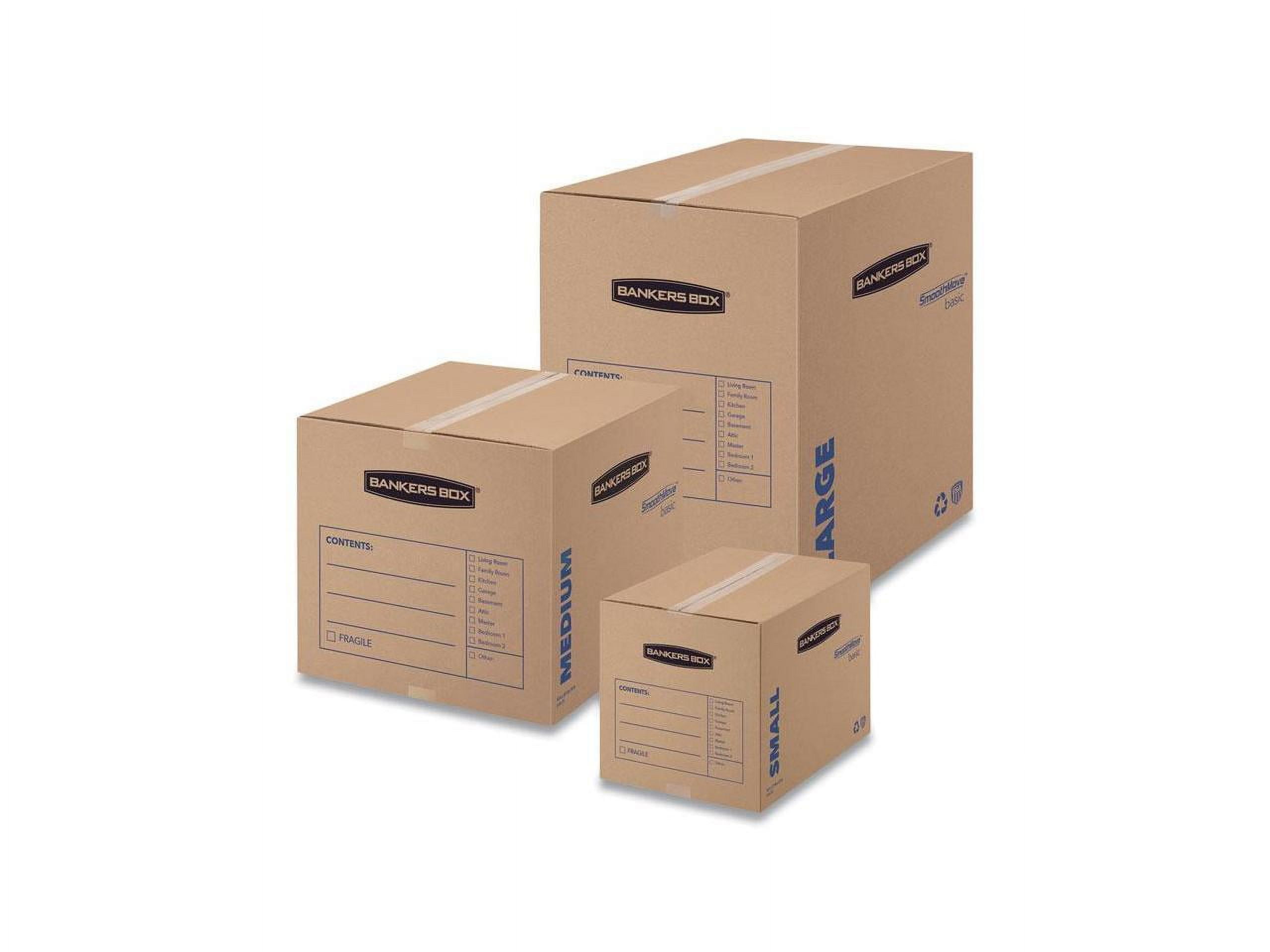 Fellowes SmoothMove Basic Moving Boxes, Medium - Image 12