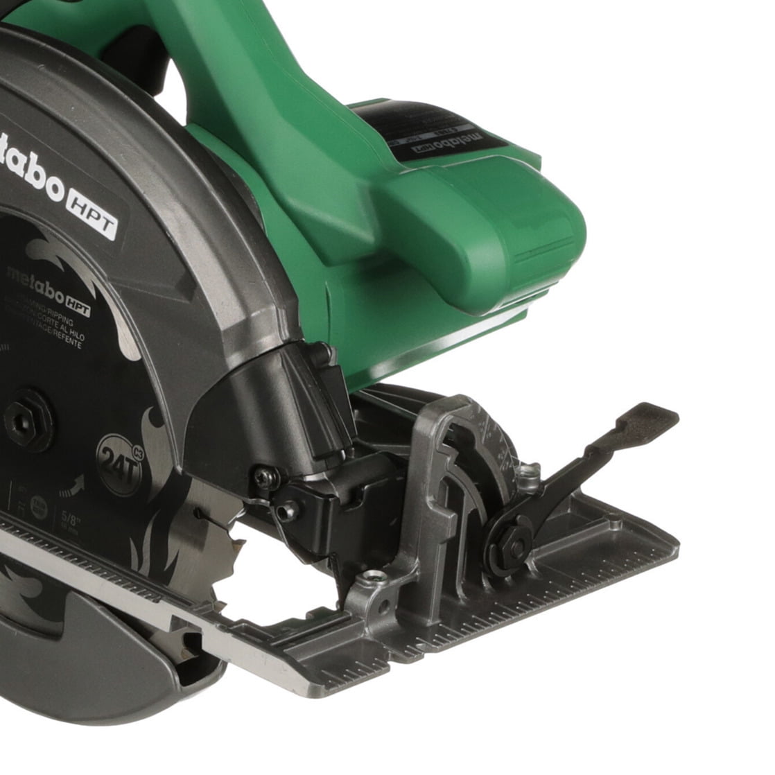 Metabo HPT 7-1/4-Inch Circular Saw Kit | 6,000 Rpm, 15-Amp Motor | Integrated Dust Blower | 24T Premium Framing/Ripping Blade | Single Handed Bevel Adjustment | C7SB3 - Image 2