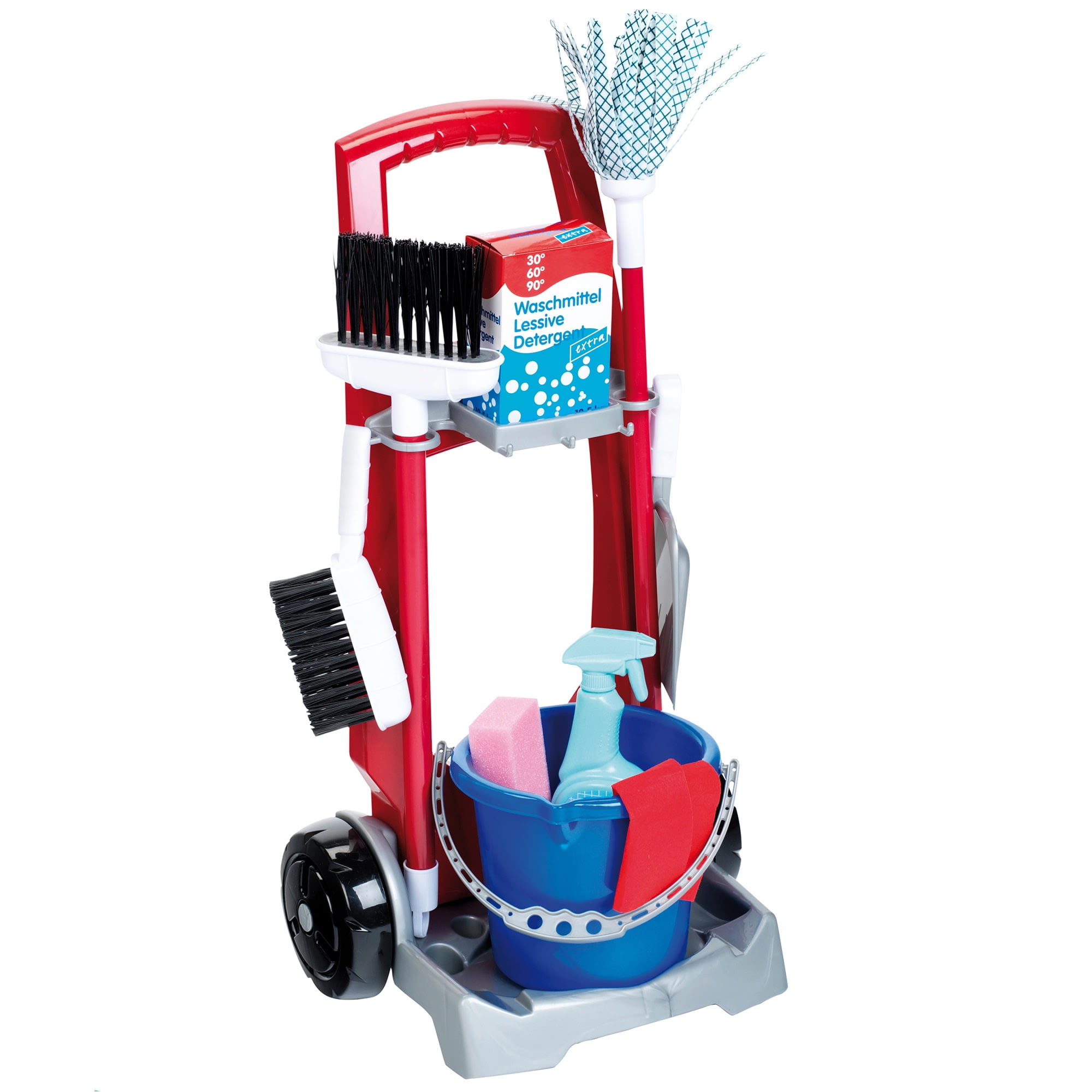 Cleaning Trolley w/ Miele Triflex Vacuum Cleaner - Cleaning Playset, Ages 3+ - Image 5