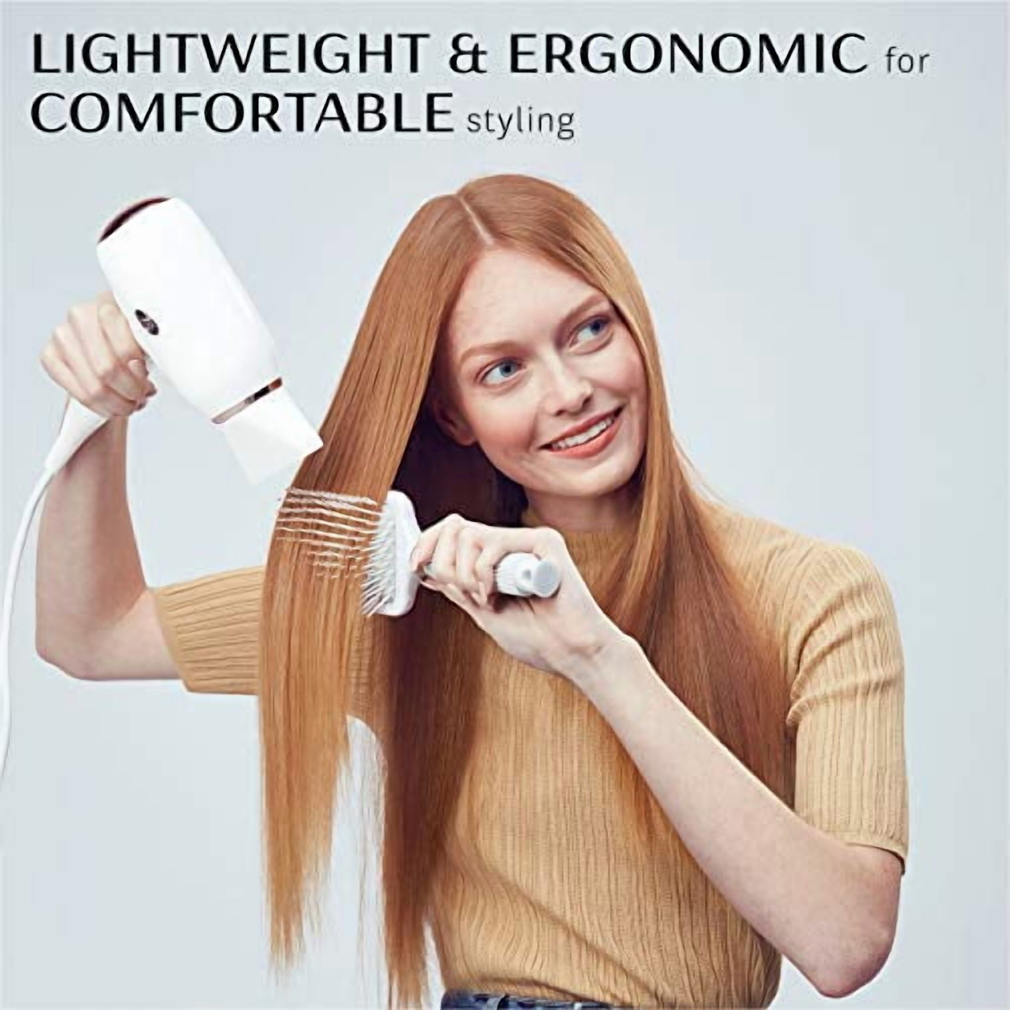 T3 Fit Compact Hair Dryer, White/Rose Gold 1 Count - Image 13