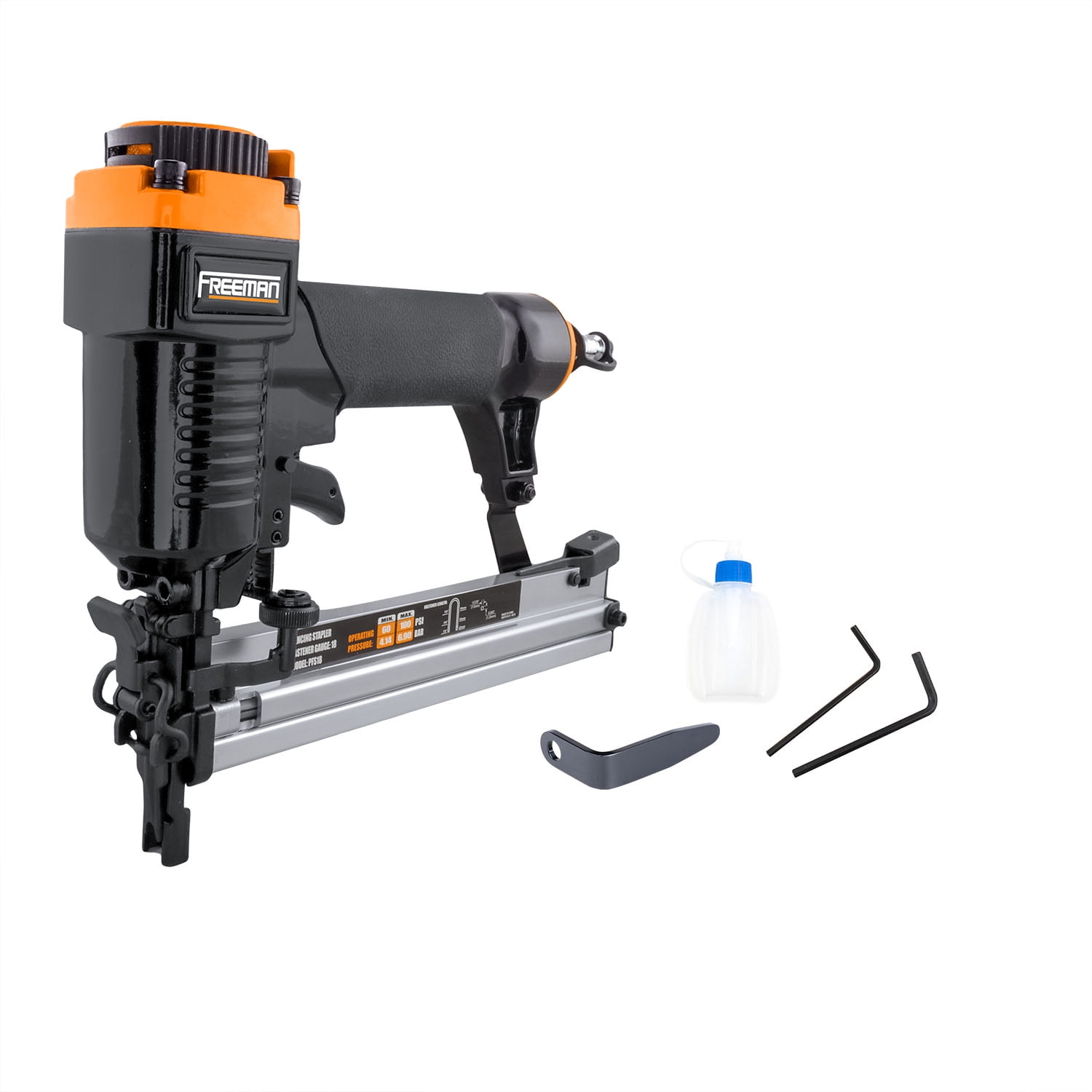 Freeman PFS18 Pneumatic 18-Gauge 7/8" Fencing Stapler with Belt Hook - Image 5