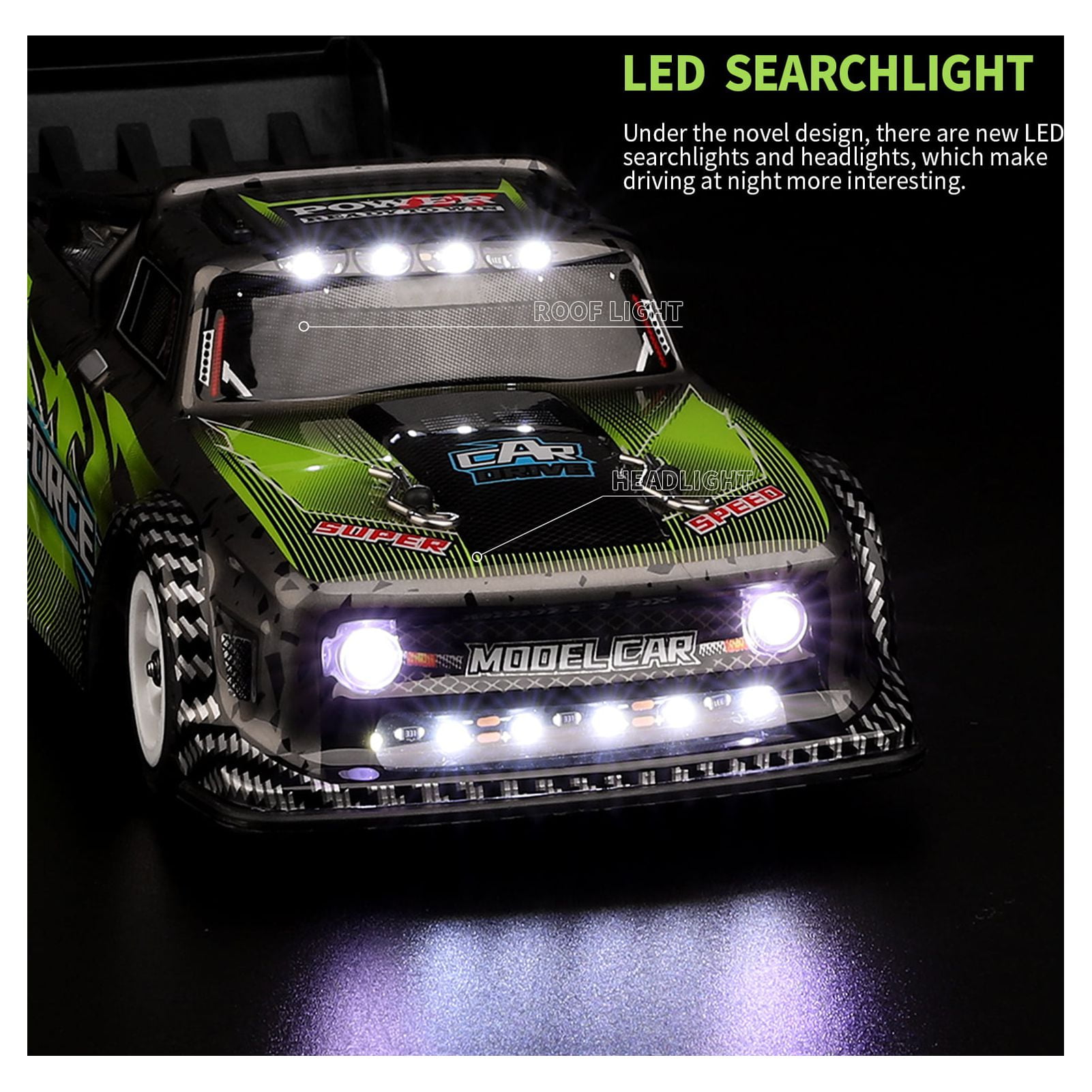WLtoys 284131 RC Car 1/28 Short Truck Car 2.4GHz RC Race Car 30km/h High Speed Kids Gift RTR with Metal Chassis - Image 7