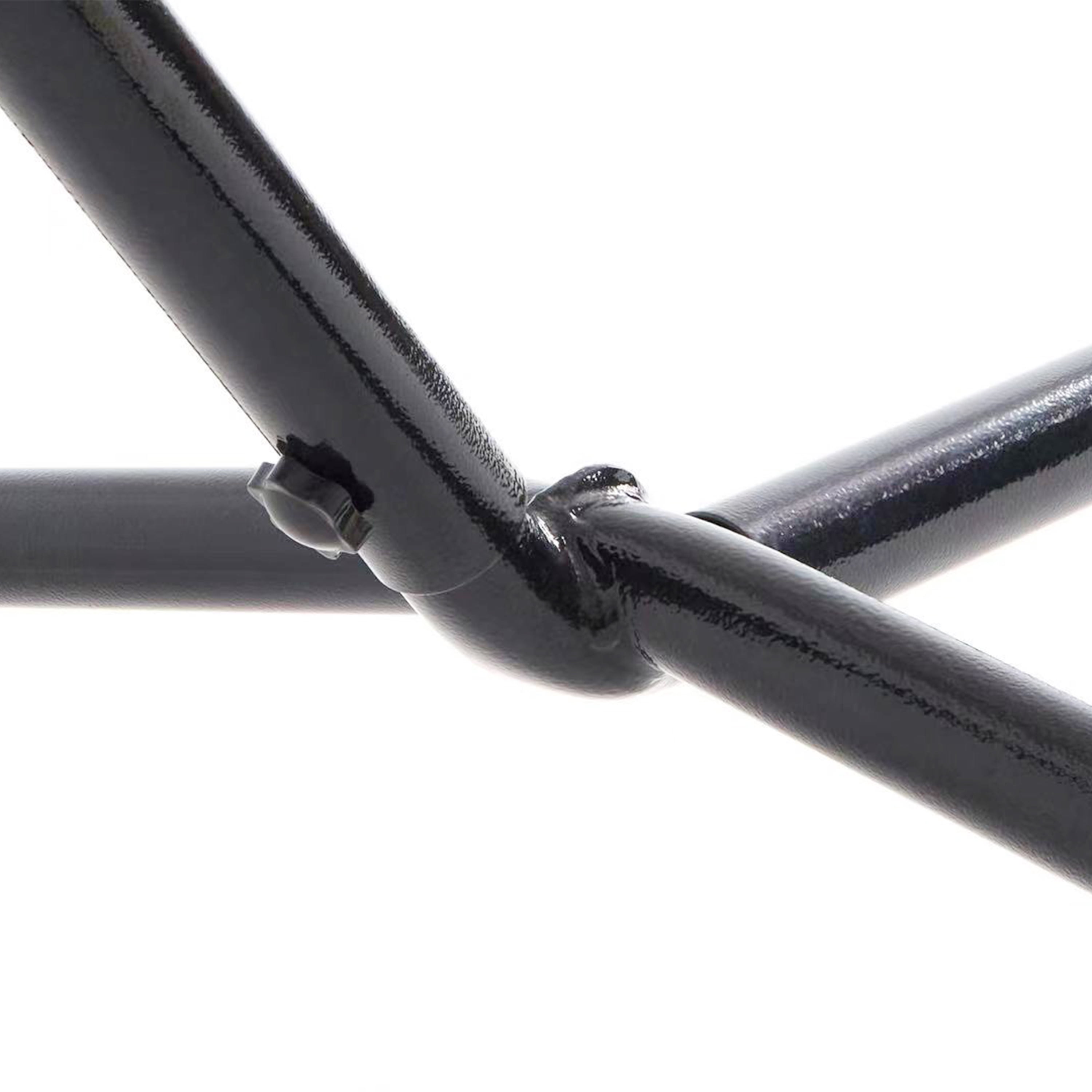 Bliss Hammocks 60" Wide Hammock & Built-in Stand w/ Carrying Case & Hanging Hardware , Indoor, Outdoor, Poolside, Patio, Backyard , Heavy Duty, Strong & Durable , 400 Lbs Capacity-Watermelon Stripe - Image 5