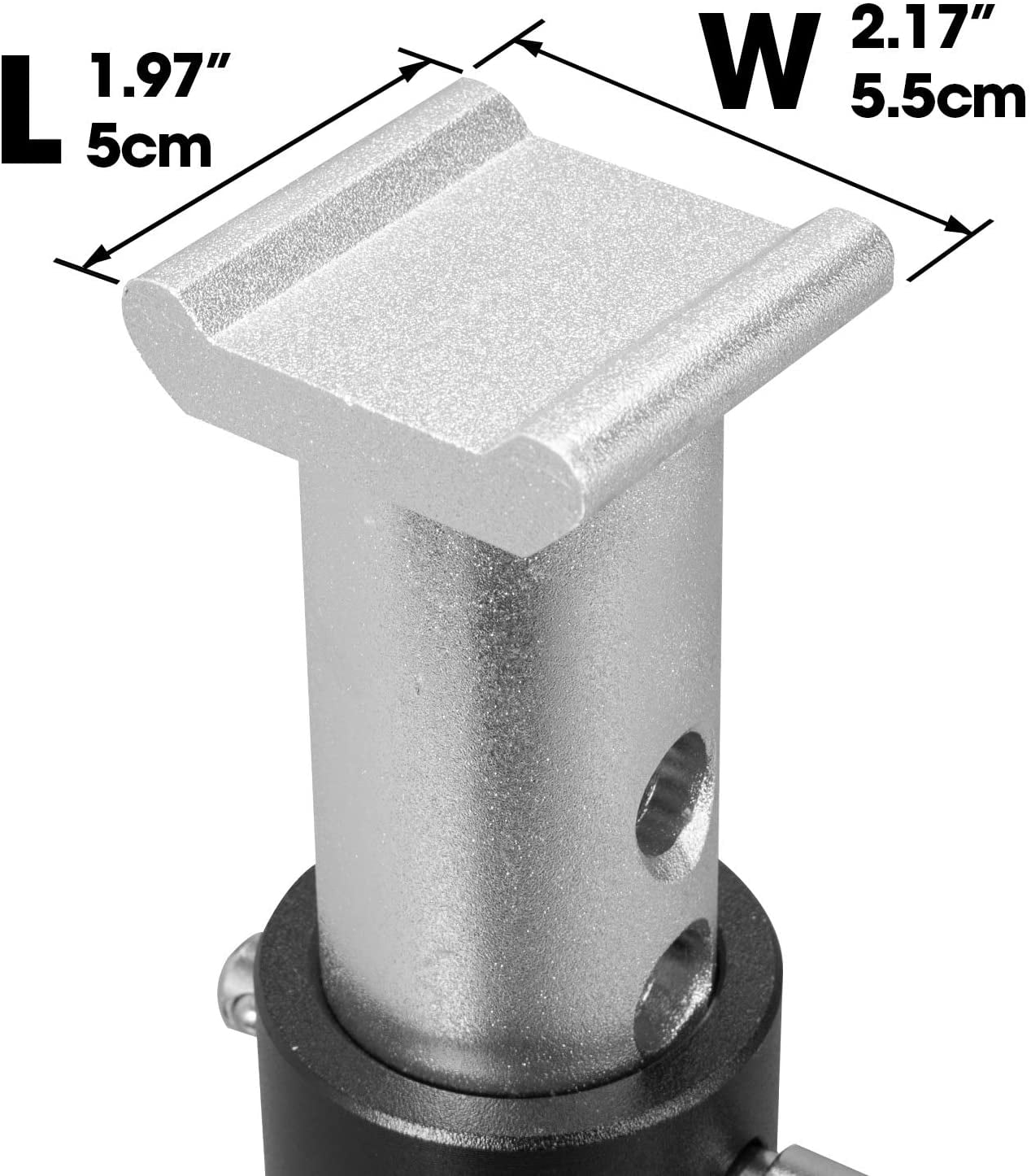 Torin DT43004B Aluminum Jack Stands with Locking Support Pins: 3 Ton (6,000 lb) 1 Pair - Image 6