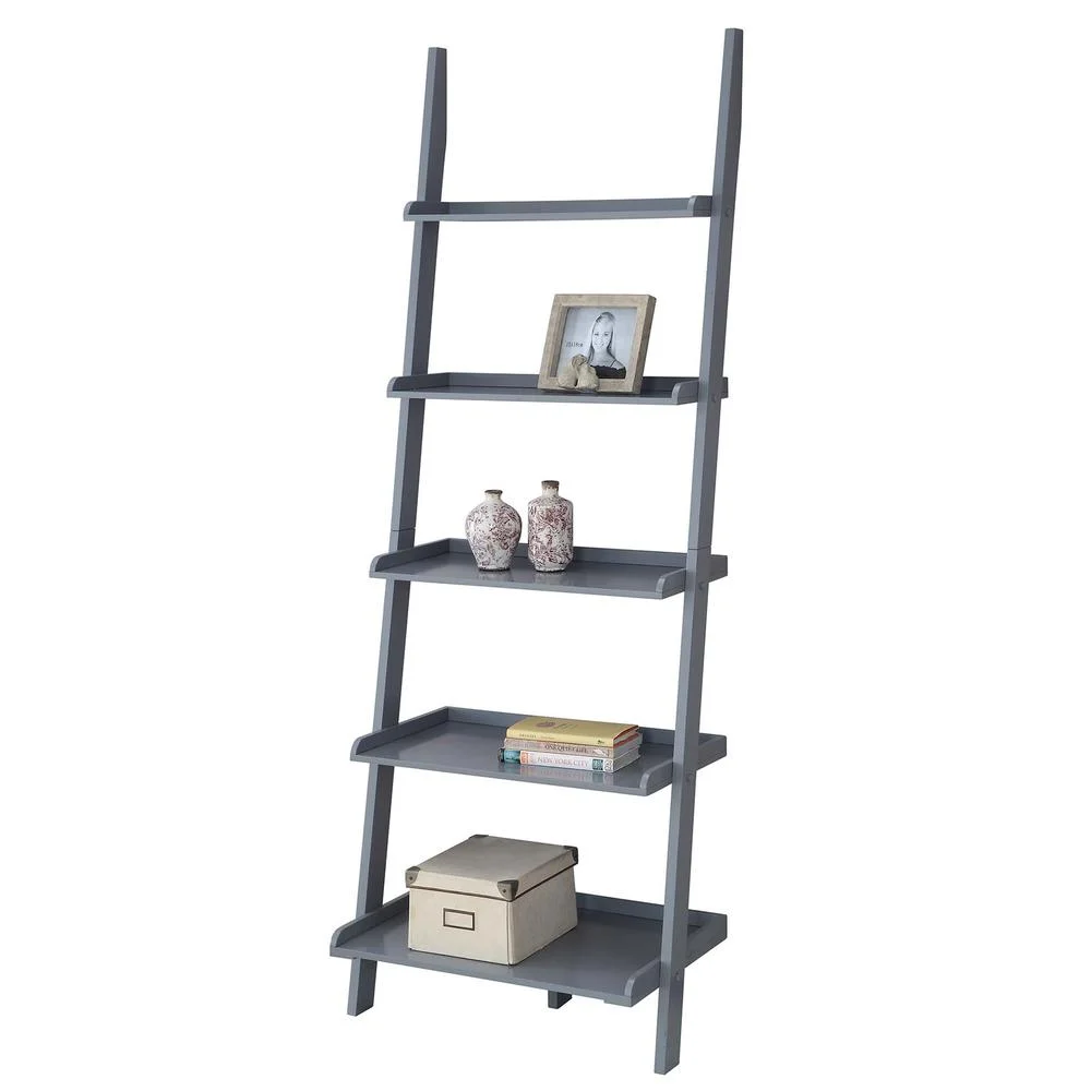 Convenience Concepts American Heritage Ladder Bookcase, - Image 2