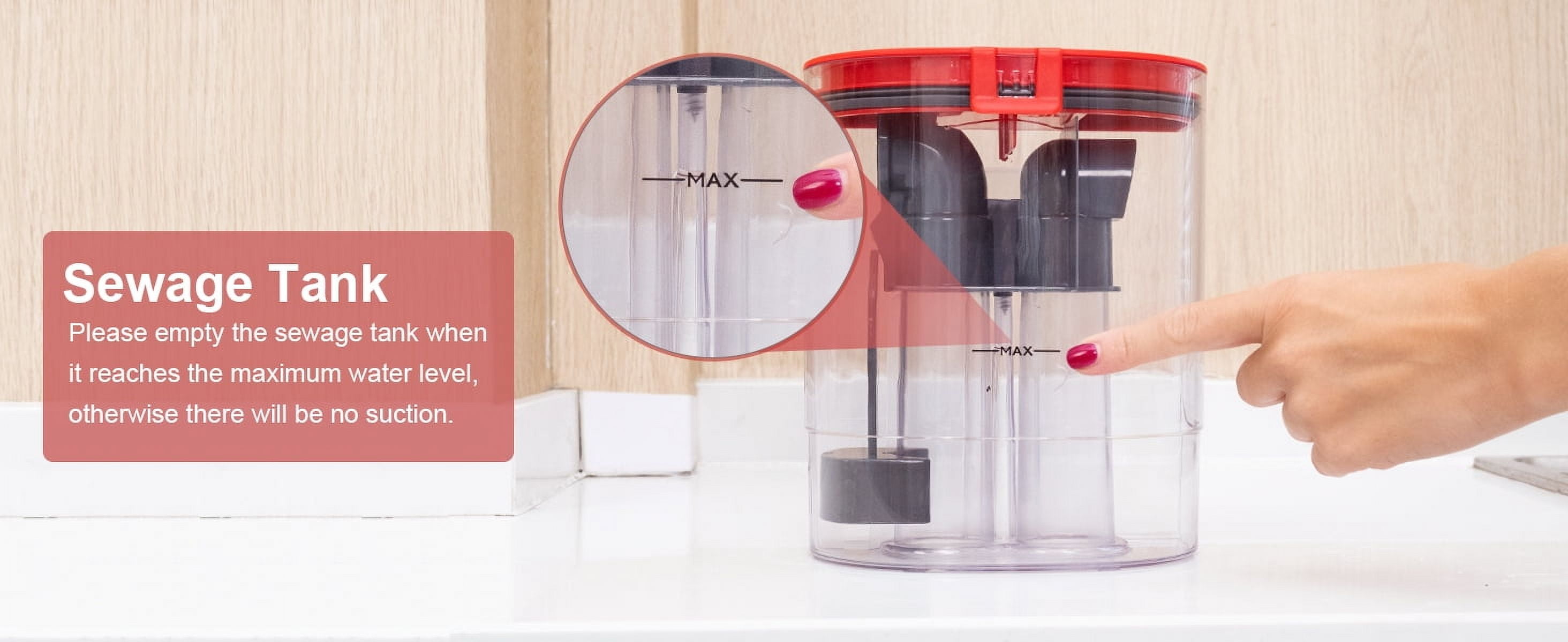 Aeitto 12Kpa Portable Furniture Water Extractor - Odor/Stain Removal, Ideal for Sofa, Carpet, Car, Pet Messes - Image 7