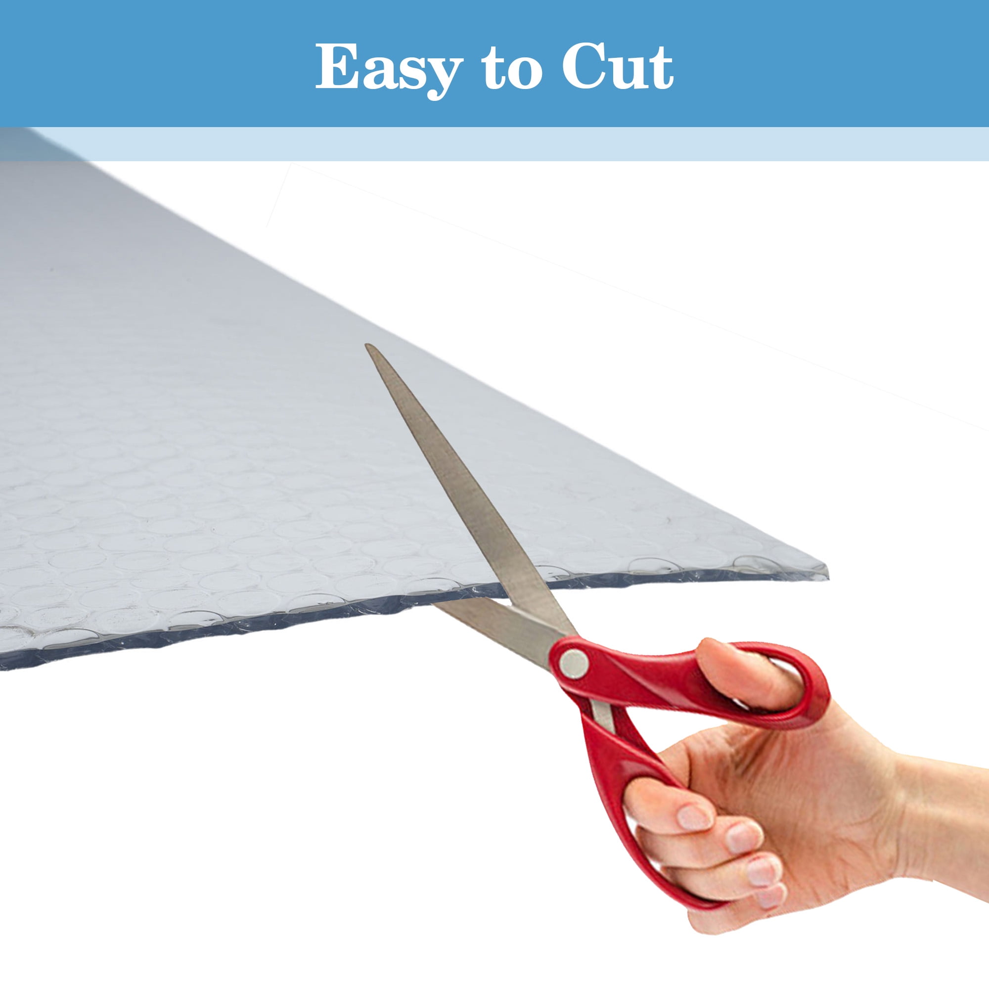 Petoto Double Bubble Reflective Insulation Roll, 47 in X 65.6 Ft (258sqft), Aluminum Foil Heat Insulation Roll, Radiant Barrier Thermal Shield for Windows, Garage, RV - Image 10