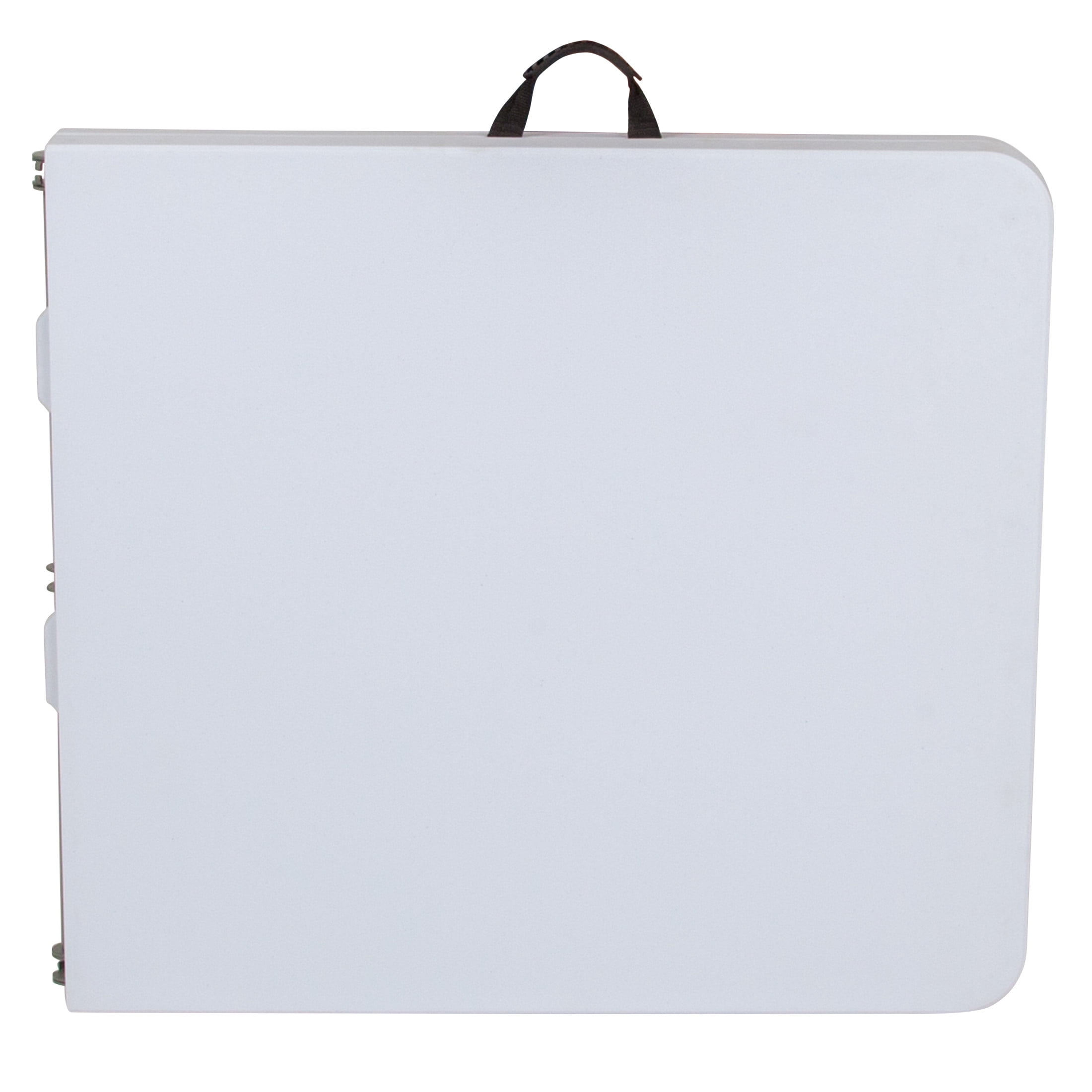 Flash Furniture Kathryn 5' Rectangular Adjustable Plastic Folding Event Table with Handle, White - Image 10