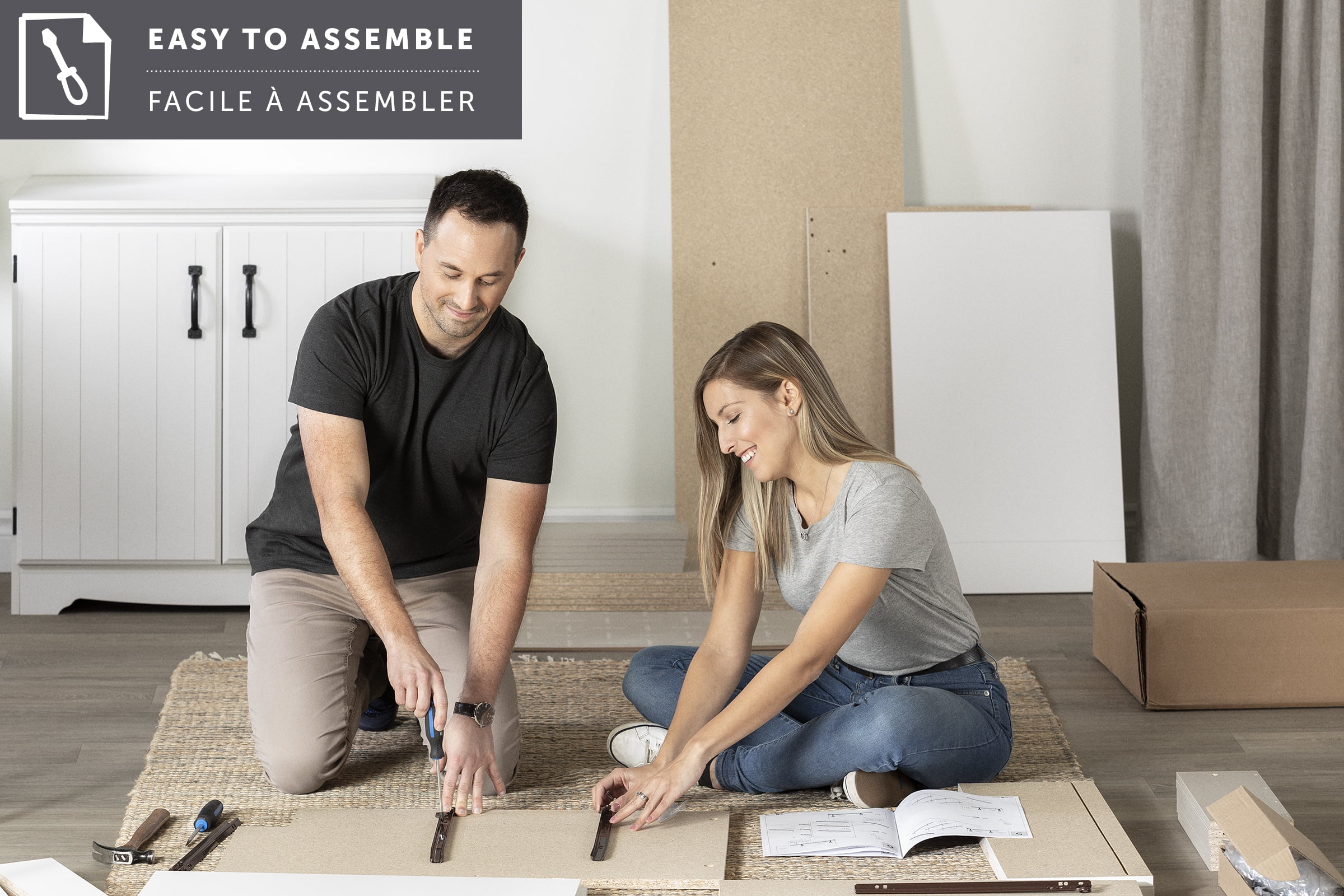 South Shore 10 x 28.75 inches Natural Floating Shelf - Image 9