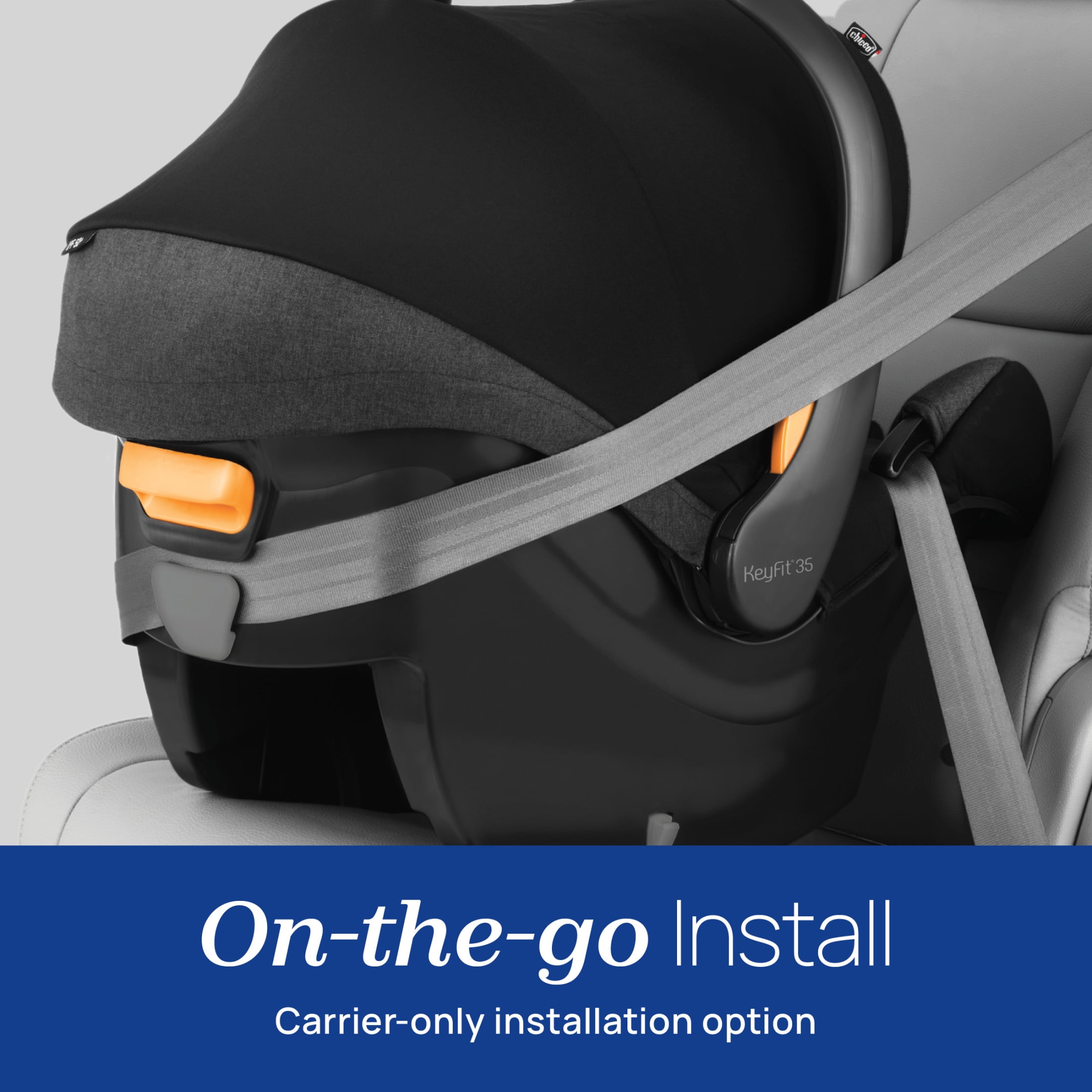 Chicco KeyFit 35 ClearTex 35 lbs Extended Use Infant Car Seat - Cove (Grey), New - Image 8