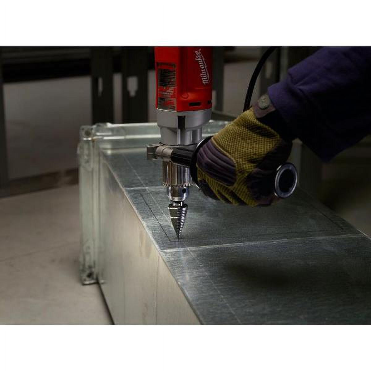 Milwaukee Tool #8 Step Drill Bit, 1/2" - 1" by 1/16" - Image 5