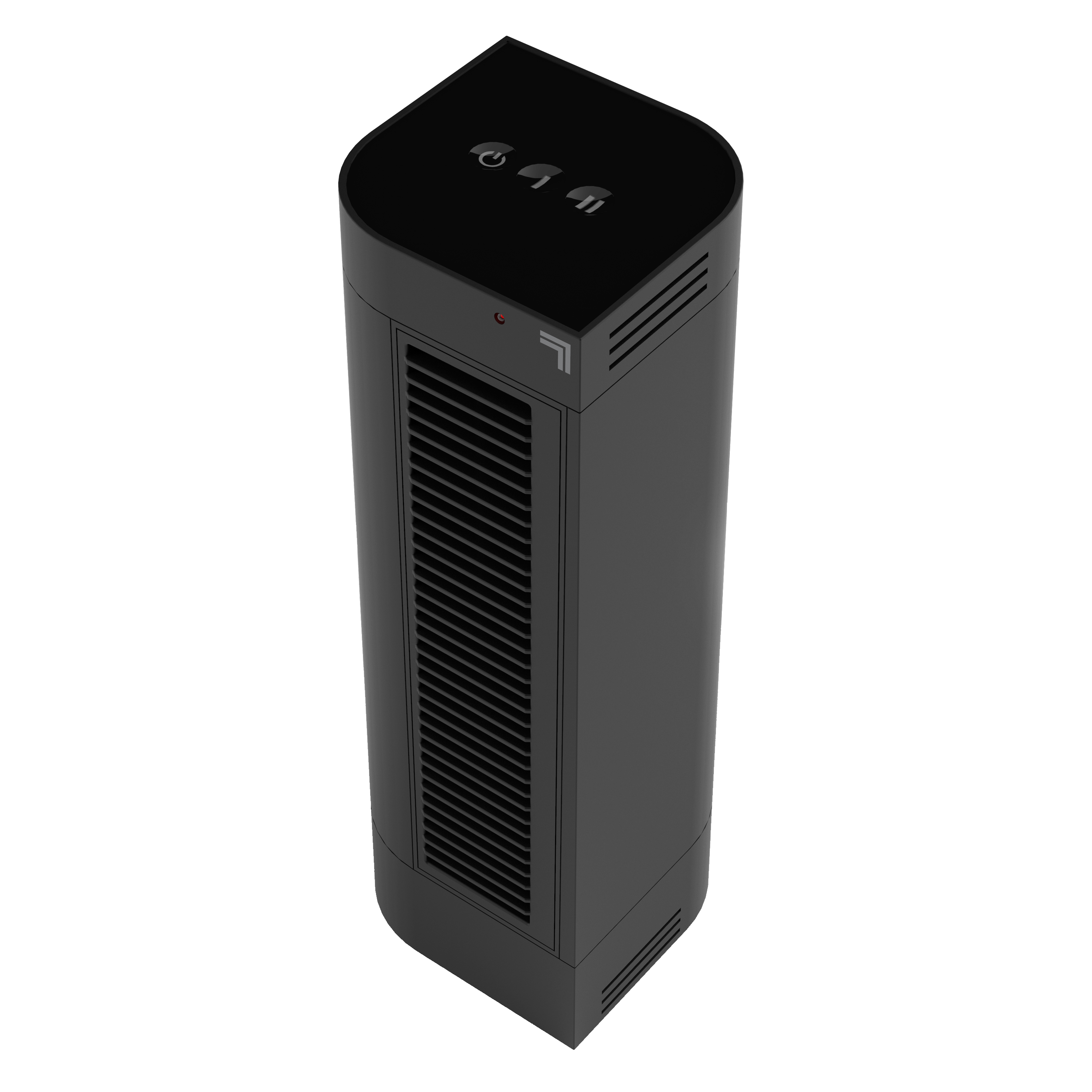 Sharper Image Ceramic 3 Personal Tower Heater, 2 Heat Settings, Black - Image 7