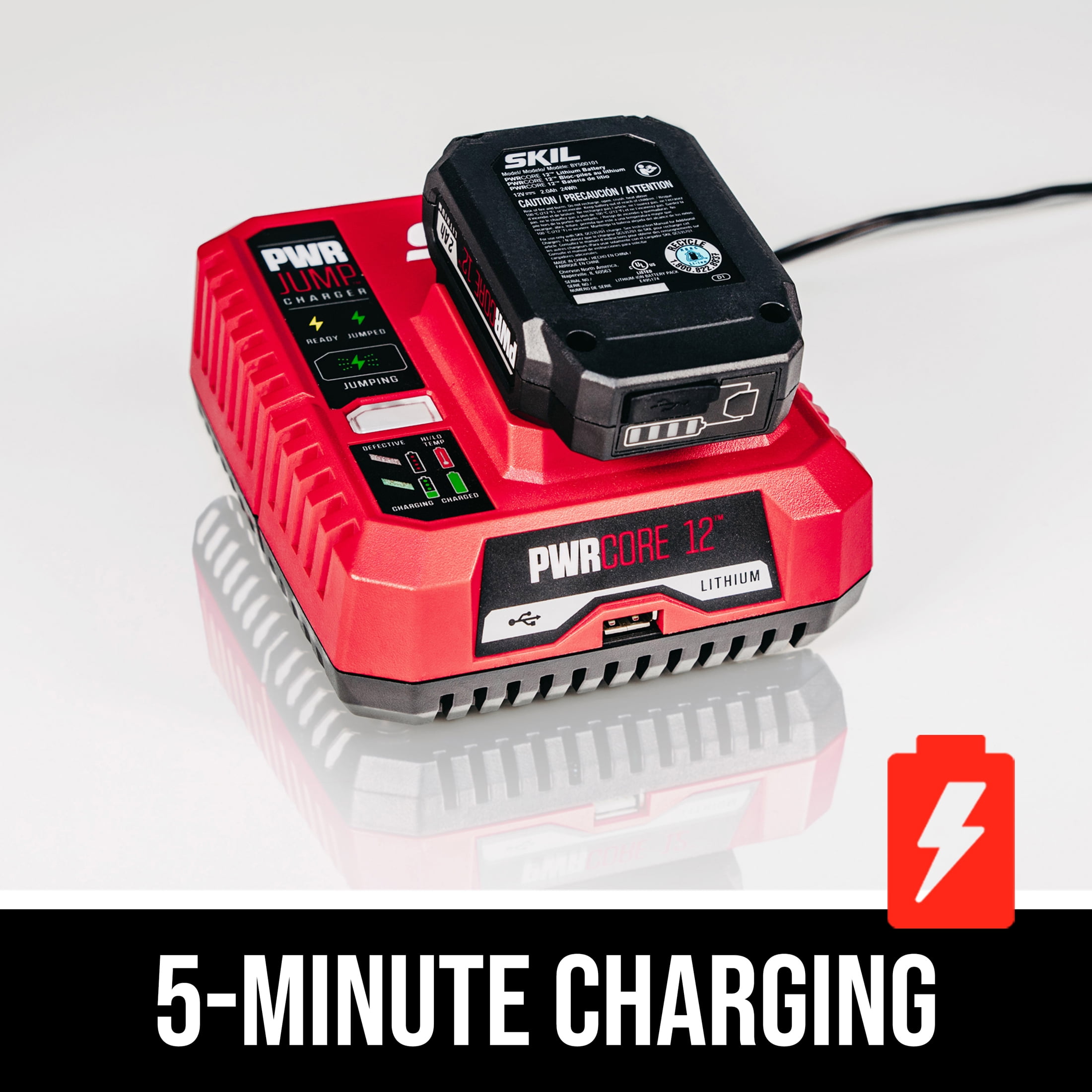 SKIL PWR Core 12™ Brushless 12V Cordless 3/8 In. Impact Wrench, IW5744-10 - Image 5