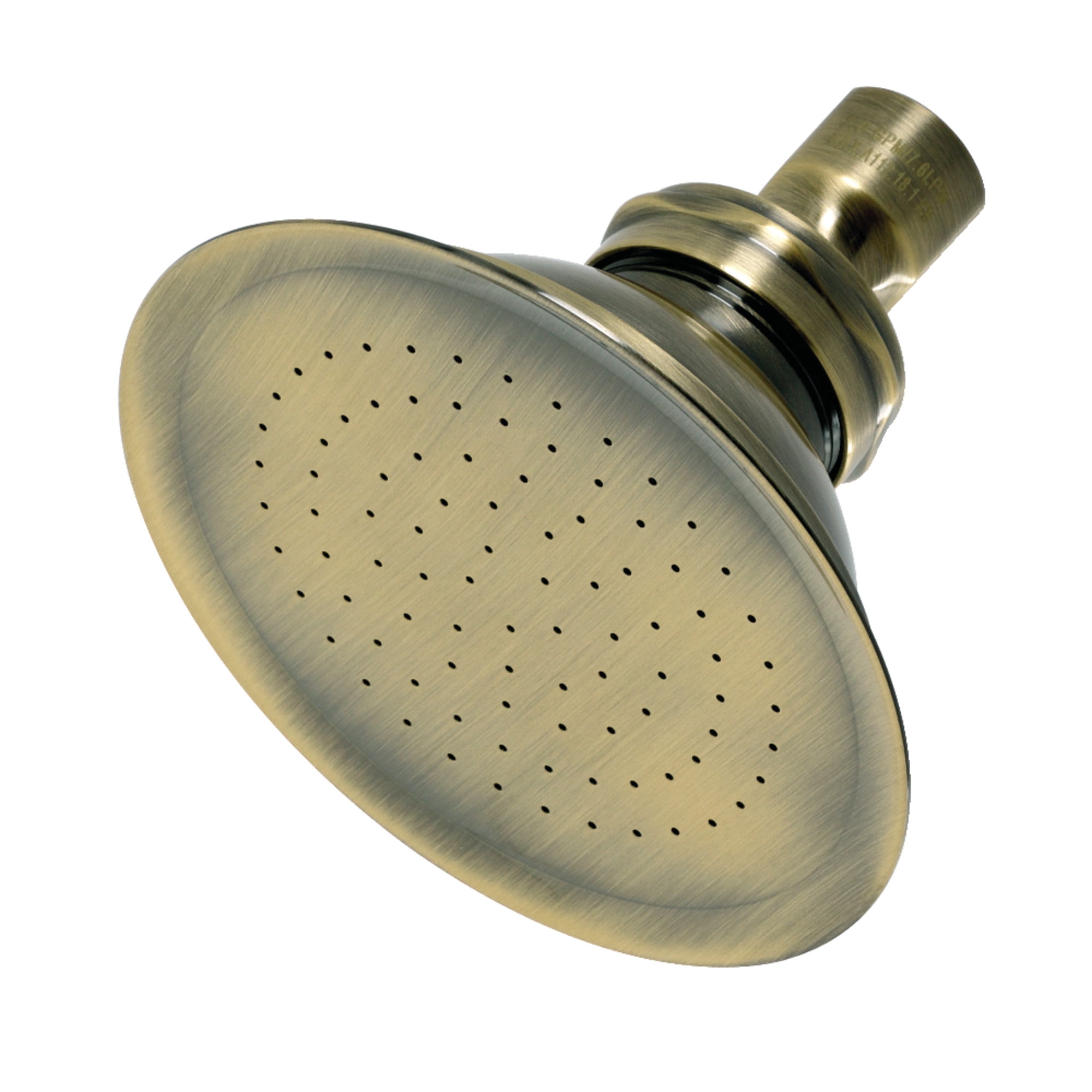 Kingston Brass P10AB Victorian 4-3/4-Inch Round Raindrop Brass Shower Head in Antique Brass - Image 6