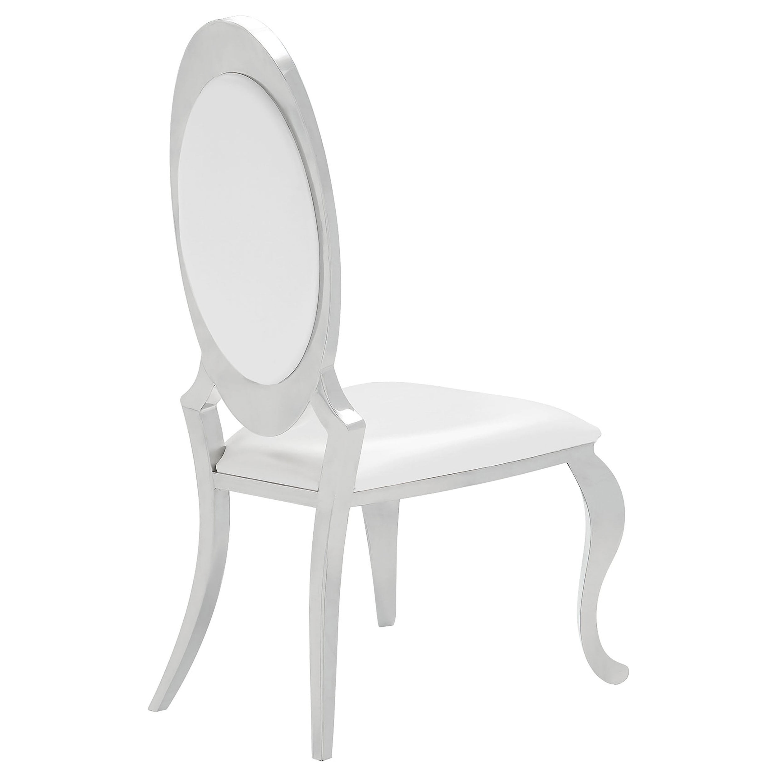 Anchorage Upholstered Dining Chair Cream White (Set of 2) - Image 6
